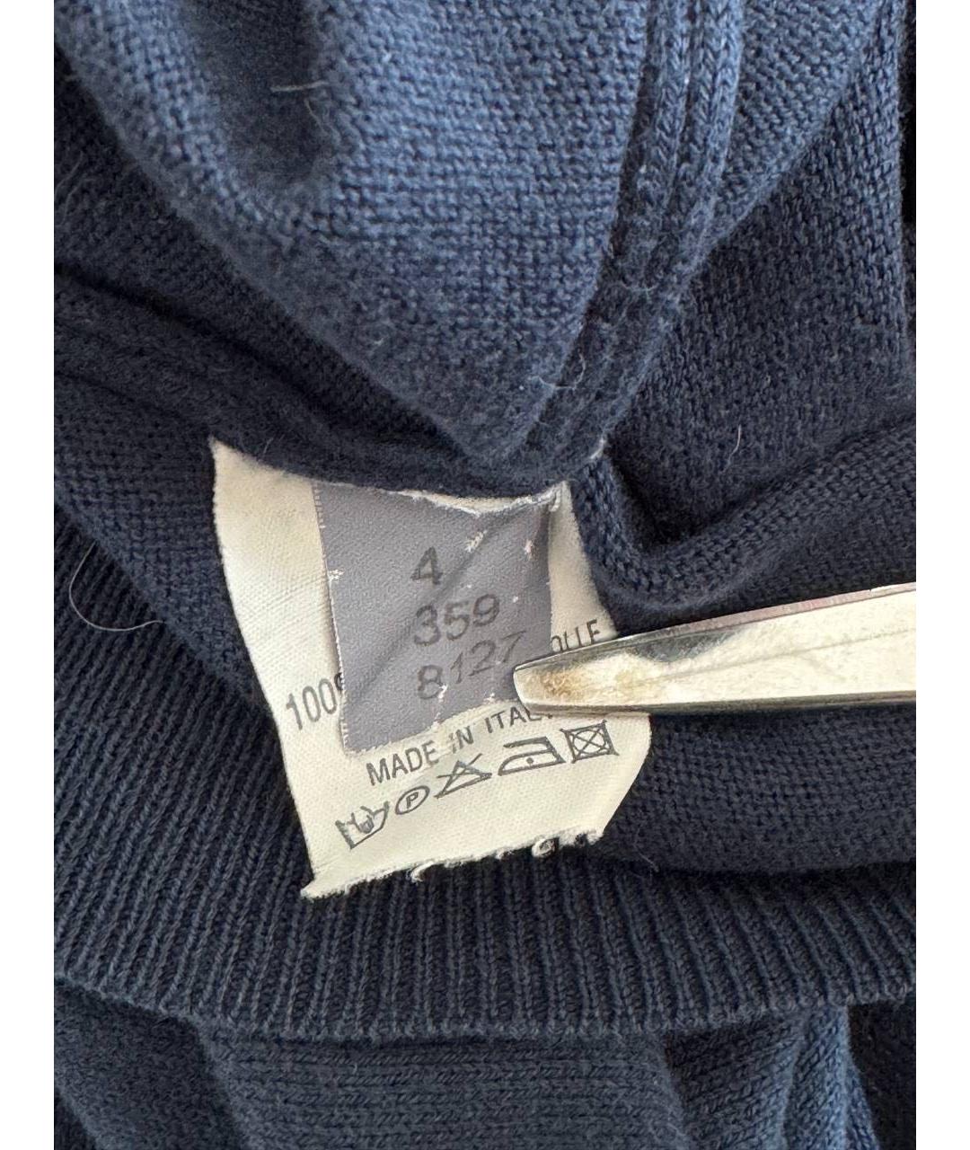 SAINT LAURENT Темно-синий джемпер / свитер, фото 6