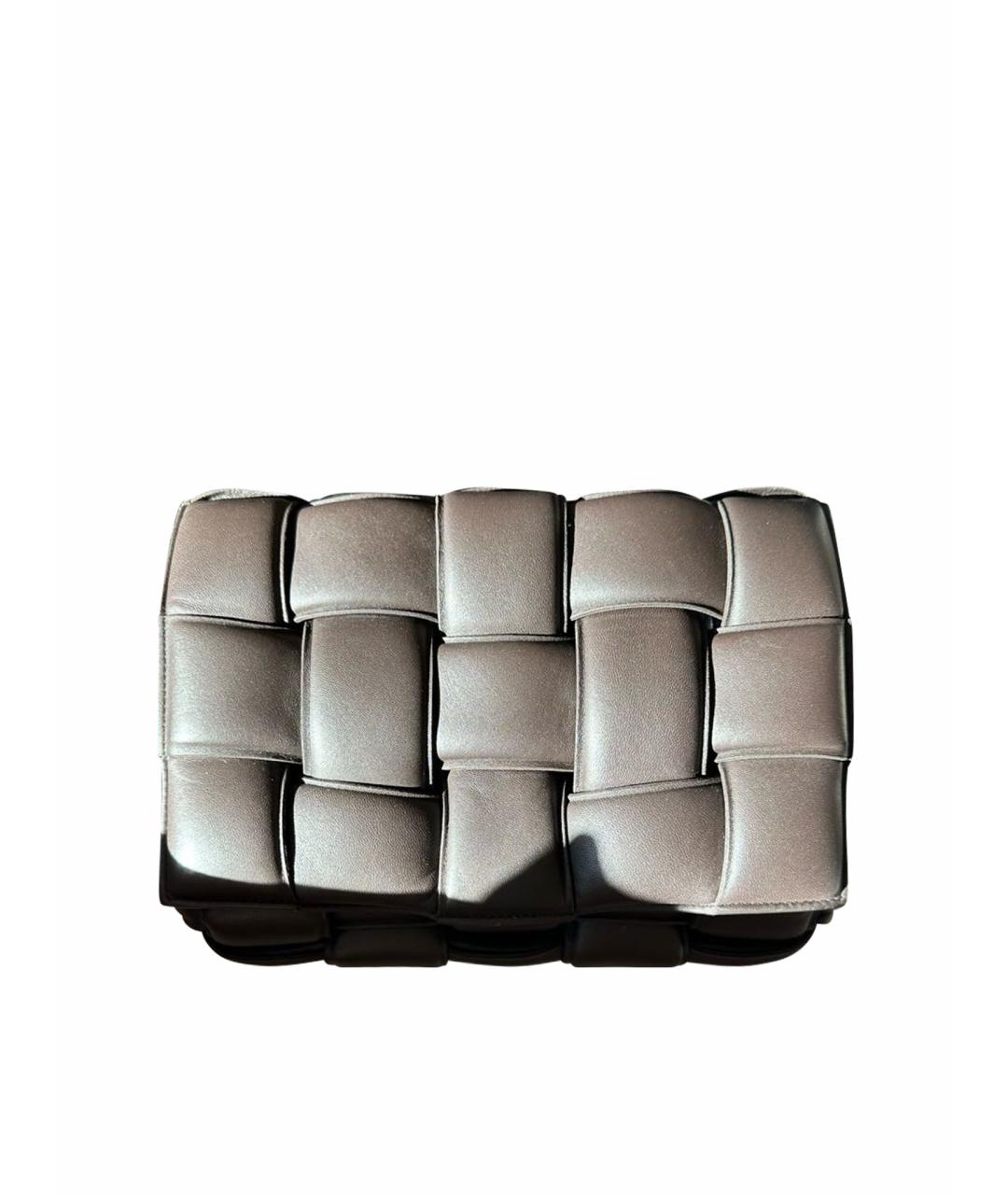 BOTTEGA VENETA Коричневая кожаная сумка через плечо, фото 1