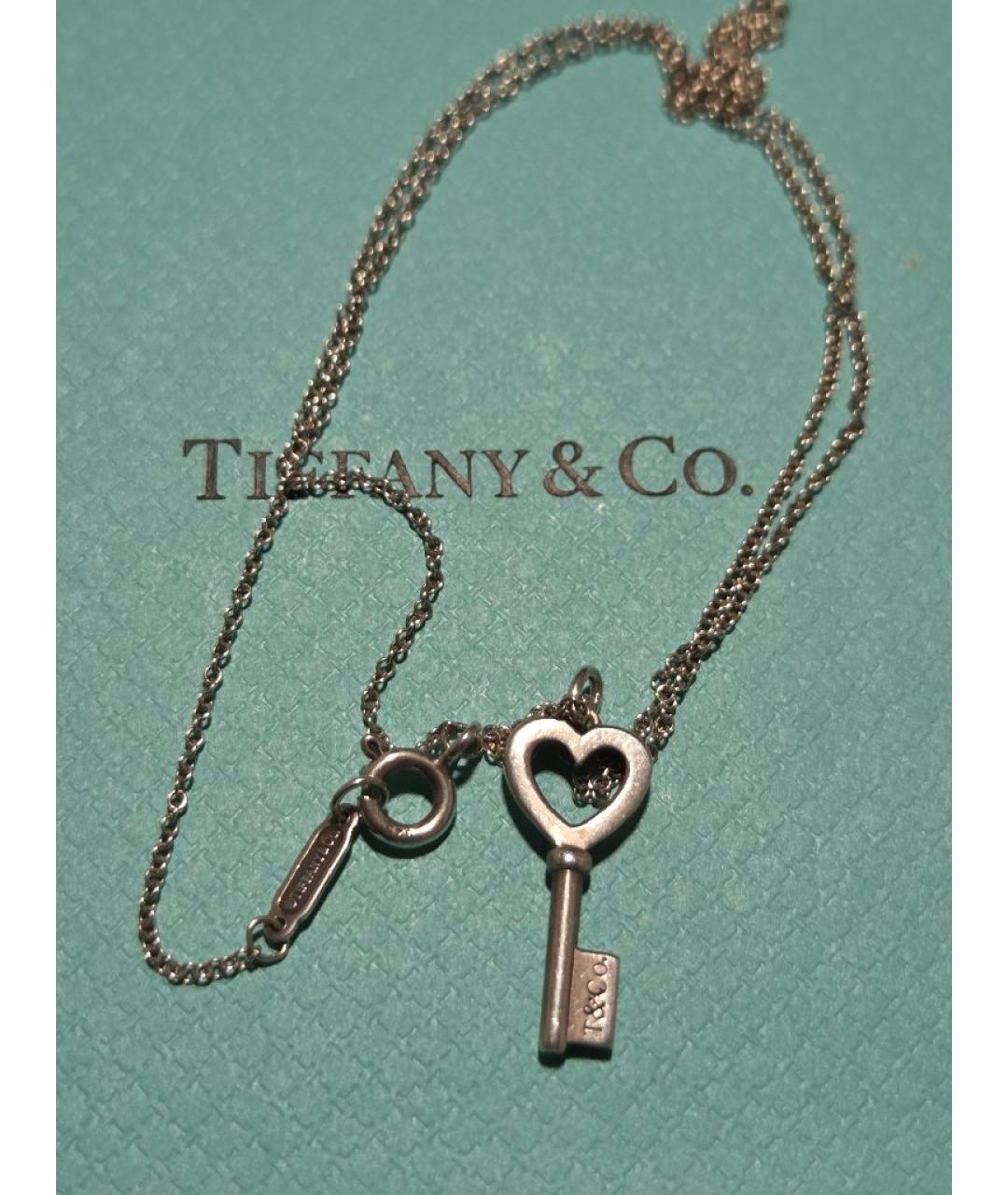 TIFFANY&CO Серебряное серебряное колье, фото 5