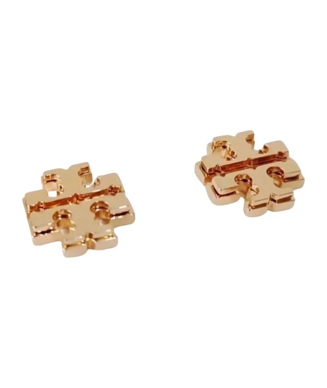 TORY BURCH Золотые серьги, фото 1