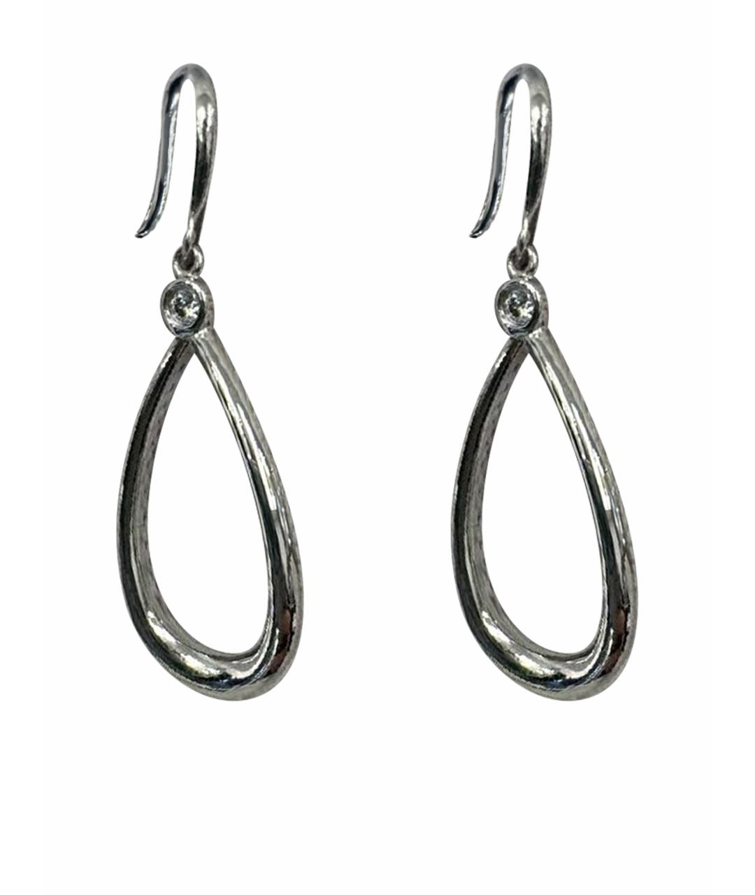 TIFFANY&CO Серебряные серьги из белого золота, фото 1