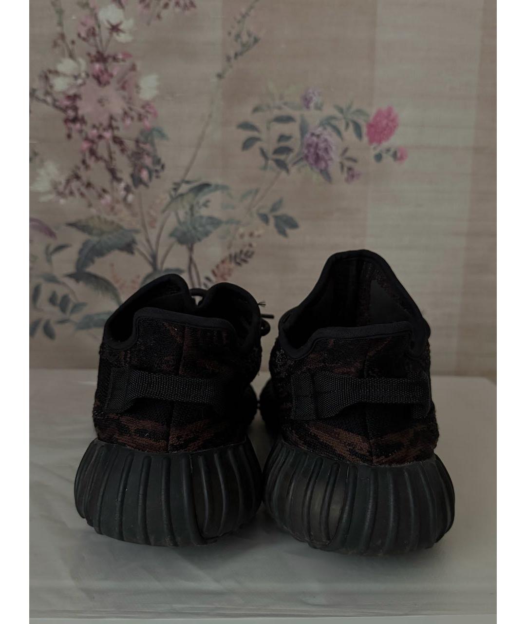 ADIDAS YEEZY Черные текстильные кроссовки, фото 4