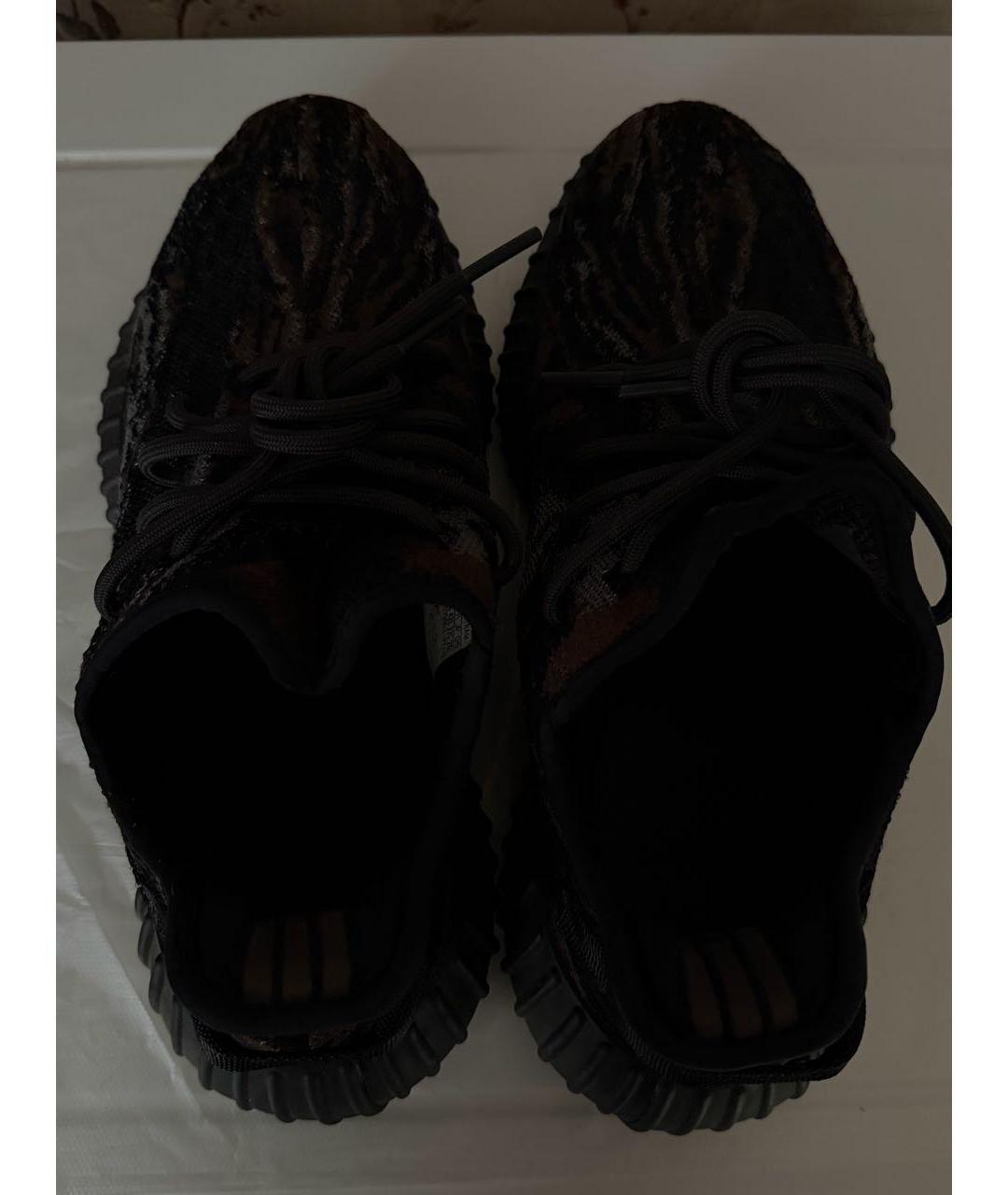 ADIDAS YEEZY Черные текстильные кроссовки, фото 3