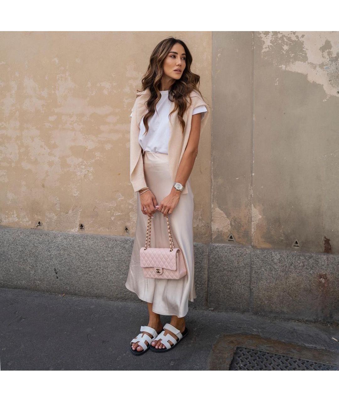 HERMES Белые кожаные сандалии, фото 7