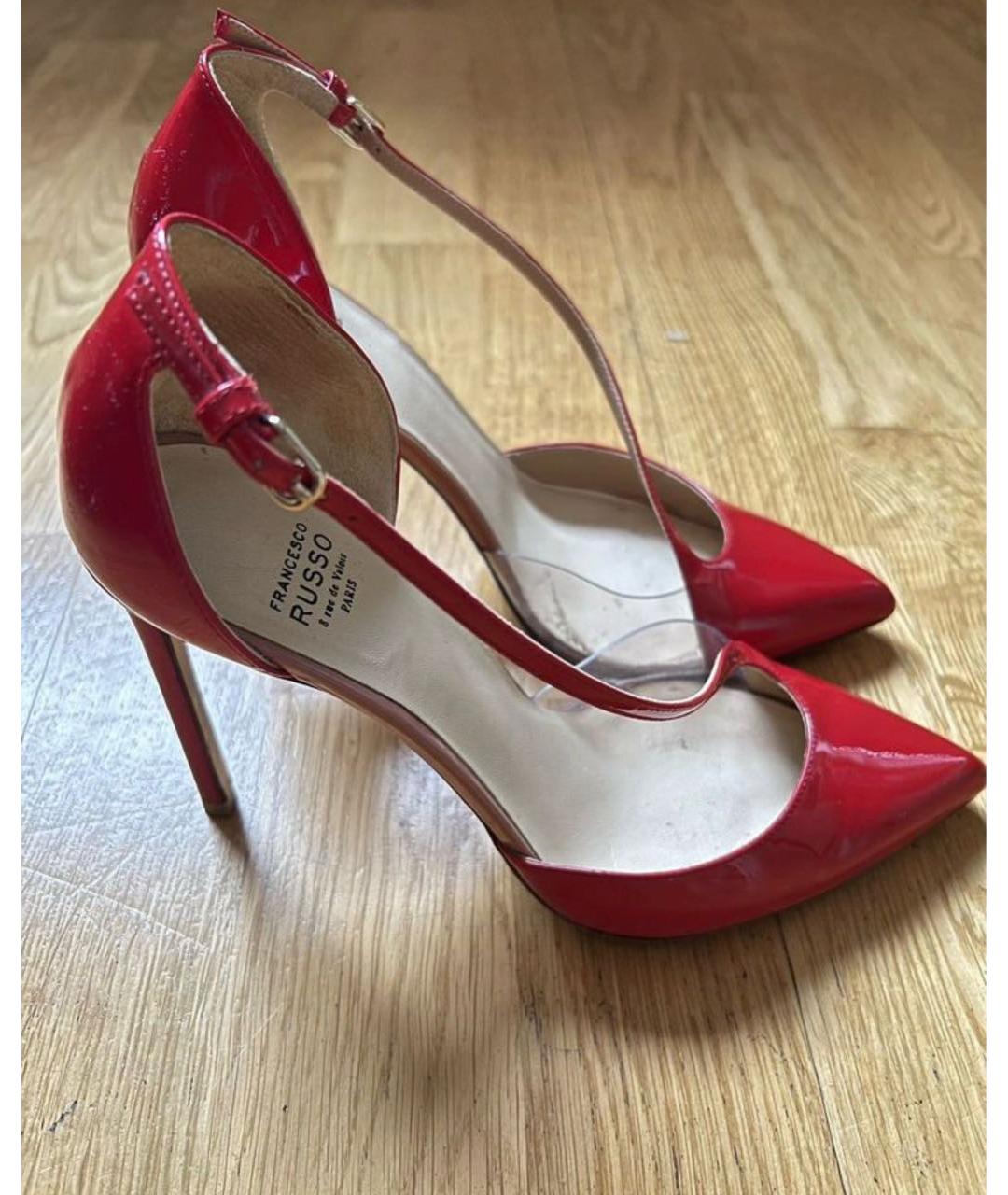 FRANCESCO RUSSO Красные туфли, фото 9