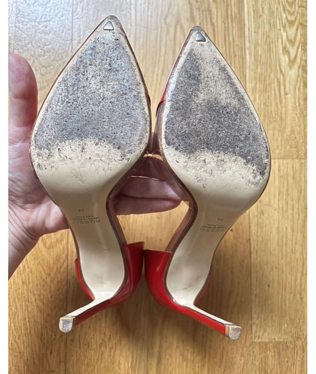 FRANCESCO RUSSO Красные туфли, фото 6