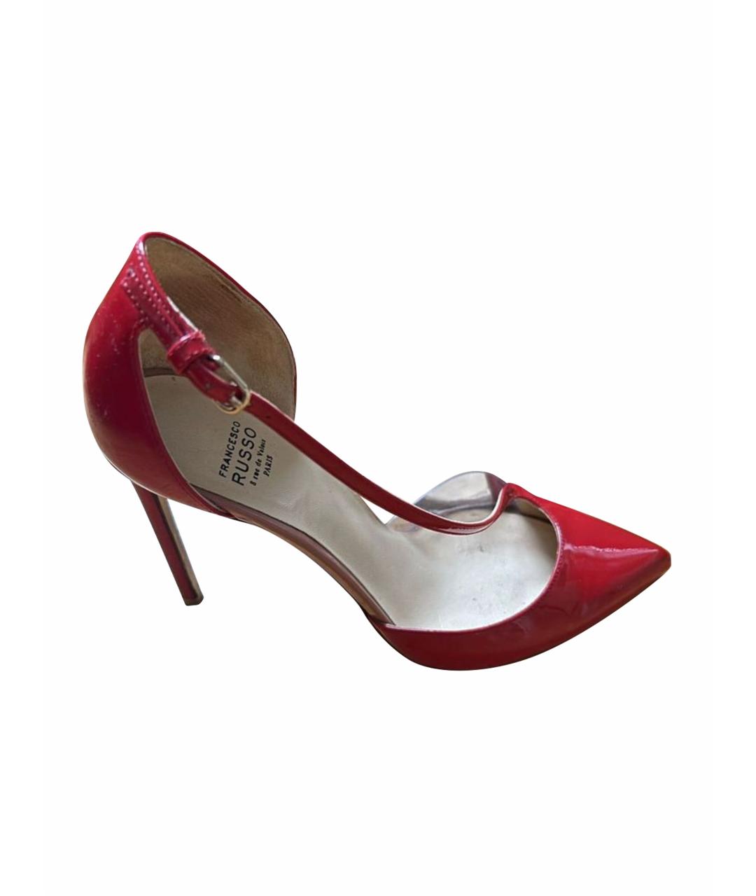 FRANCESCO RUSSO Красные туфли, фото 1