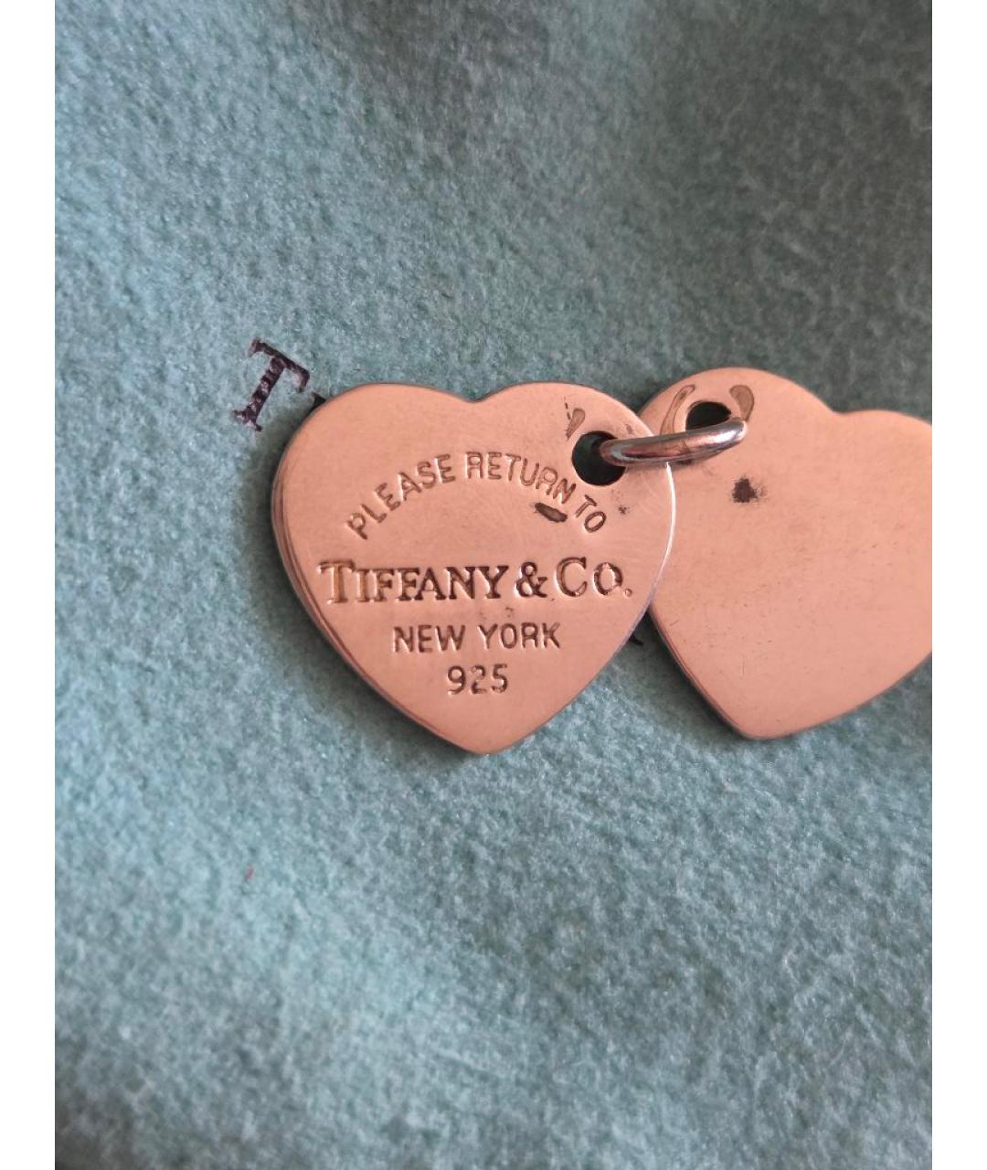 TIFFANY&CO Серебрянный серебряный кулон, фото 3