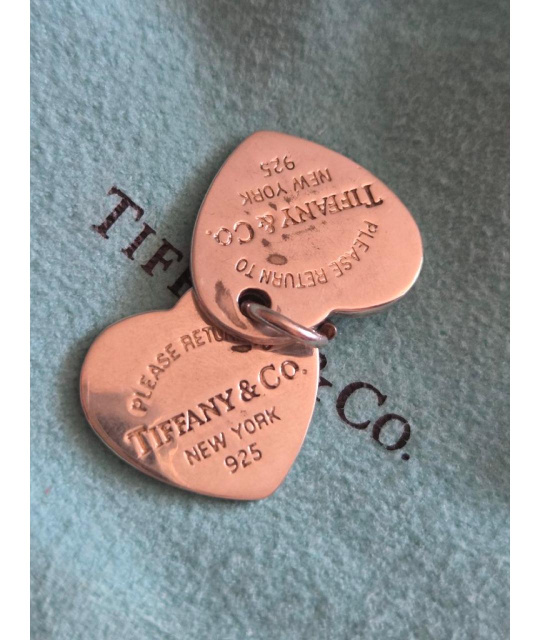 TIFFANY&CO Серебрянный серебряный кулон, фото 5