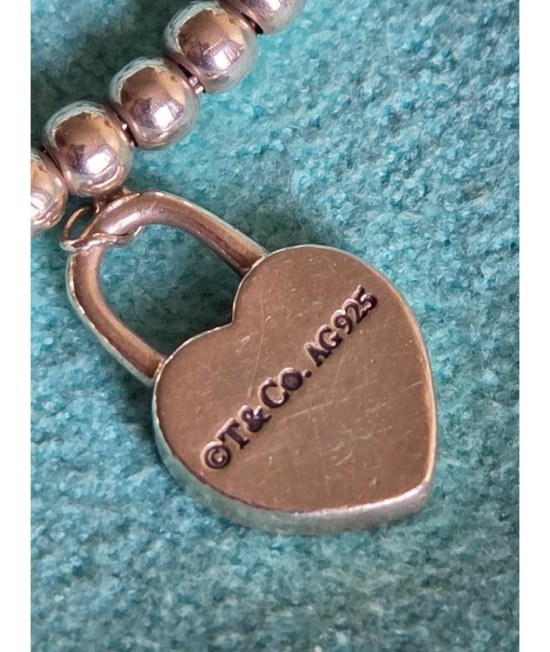 TIFFANY&CO Серебрянный серебряный браслет, фото 3