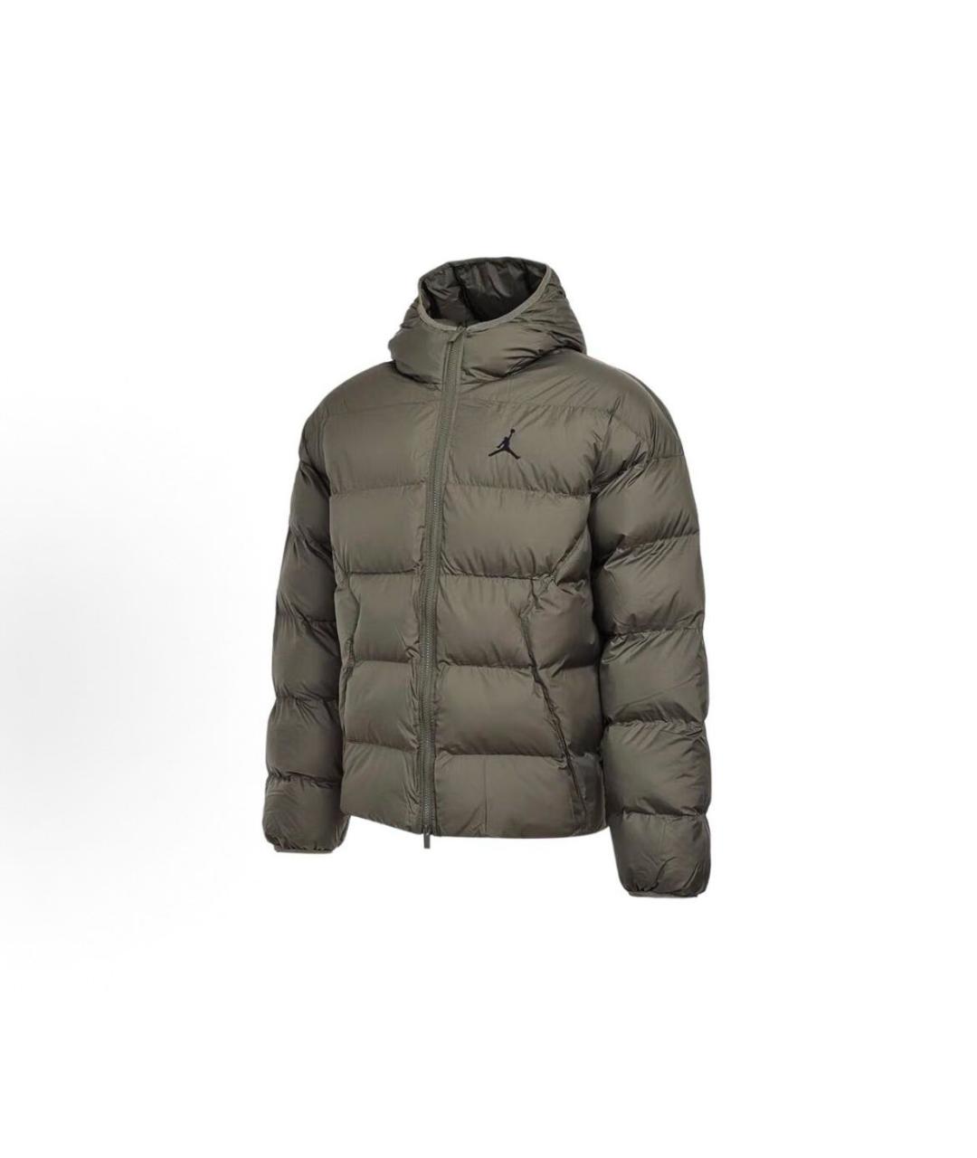 JORDAN Хаки пуховик, фото 3