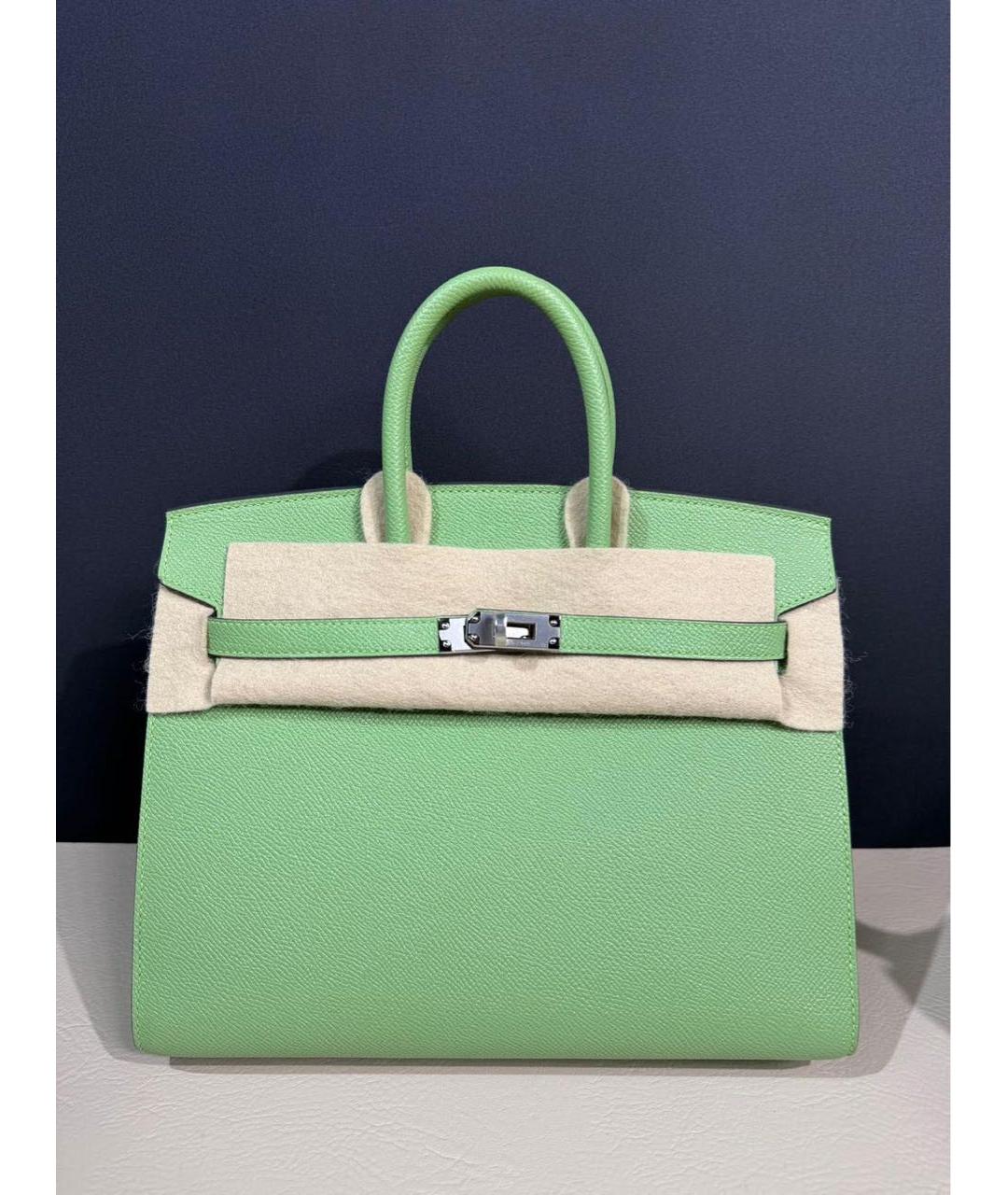 HERMES Кожаная сумка с короткими ручками, фото 1