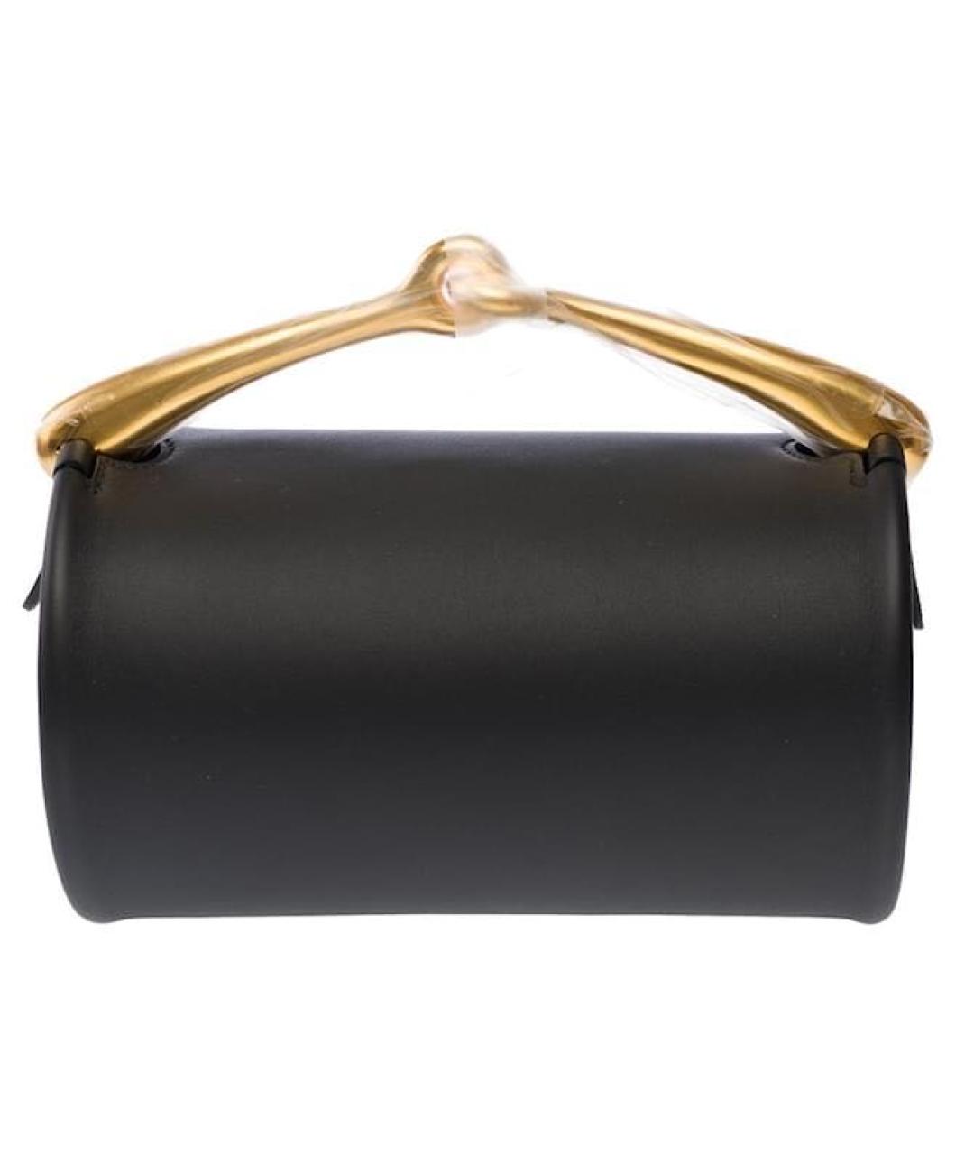 HERMES Черный кожаный рюкзак, фото 5