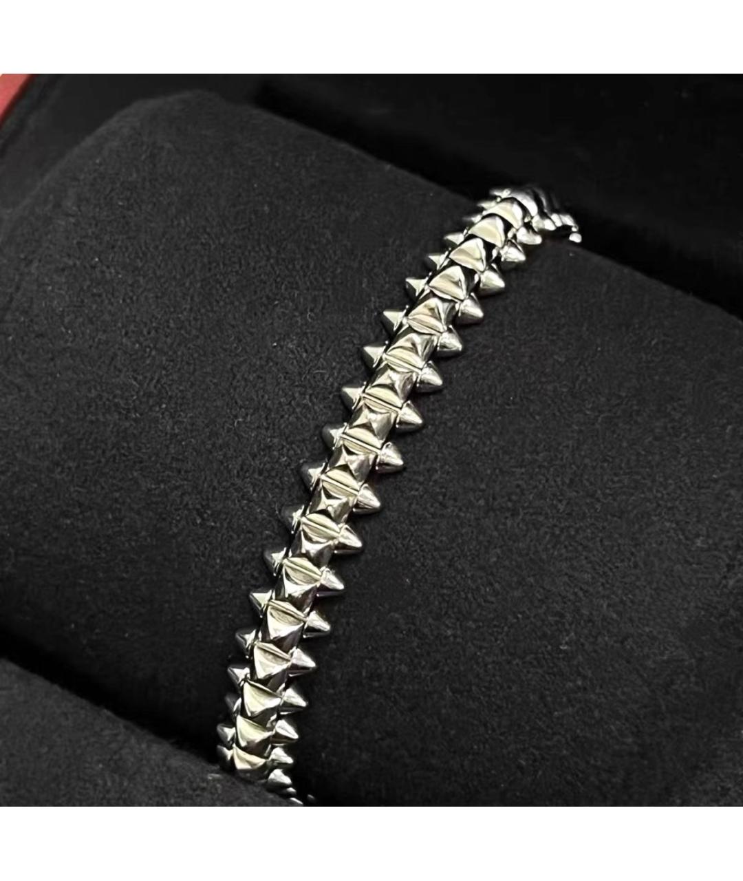 CARTIER Серебрянный браслет из белого золота, фото 4