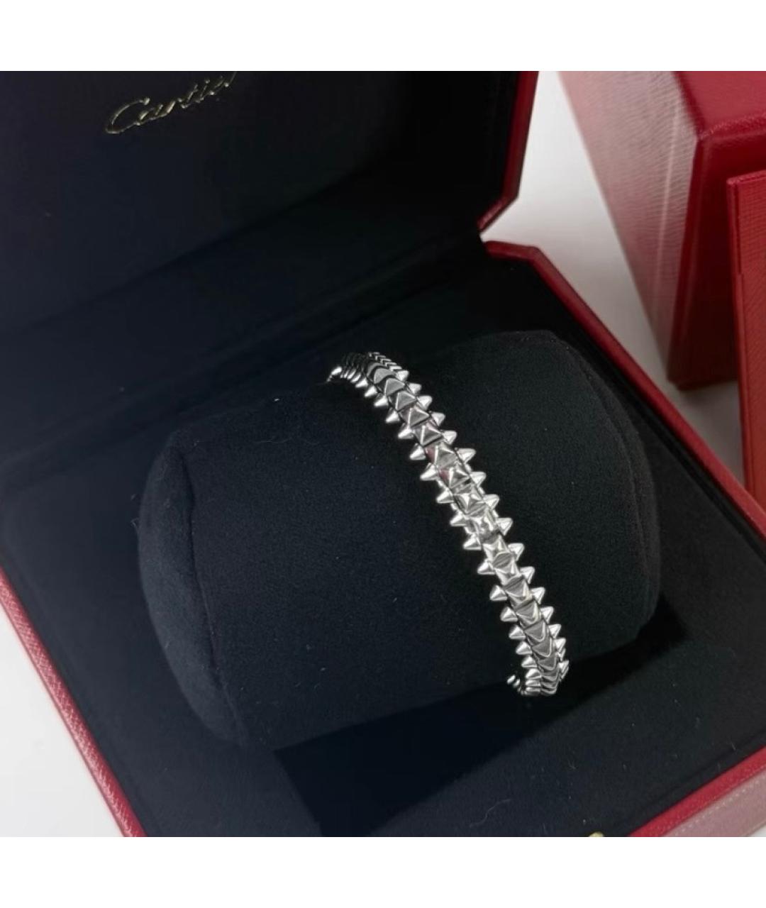 CARTIER Серебрянный браслет из белого золота, фото 3