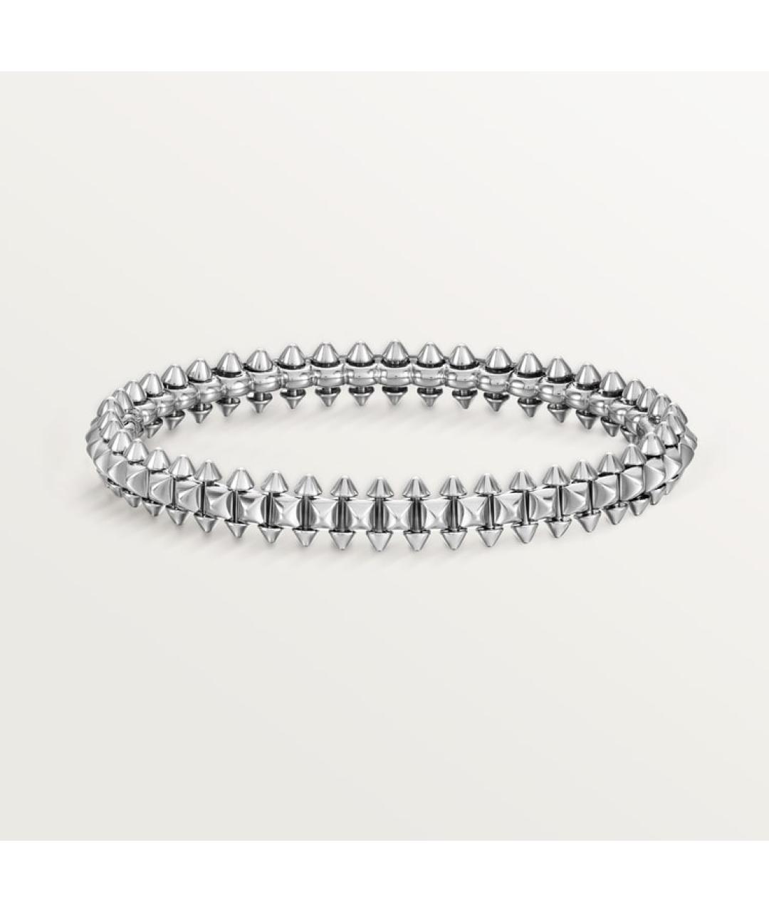 CARTIER Серебрянный браслет из белого золота, фото 6