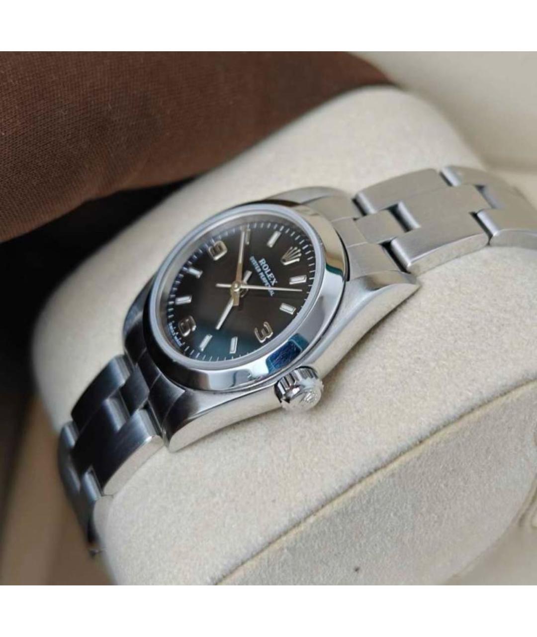 ROLEX Серебряные часы, фото 6