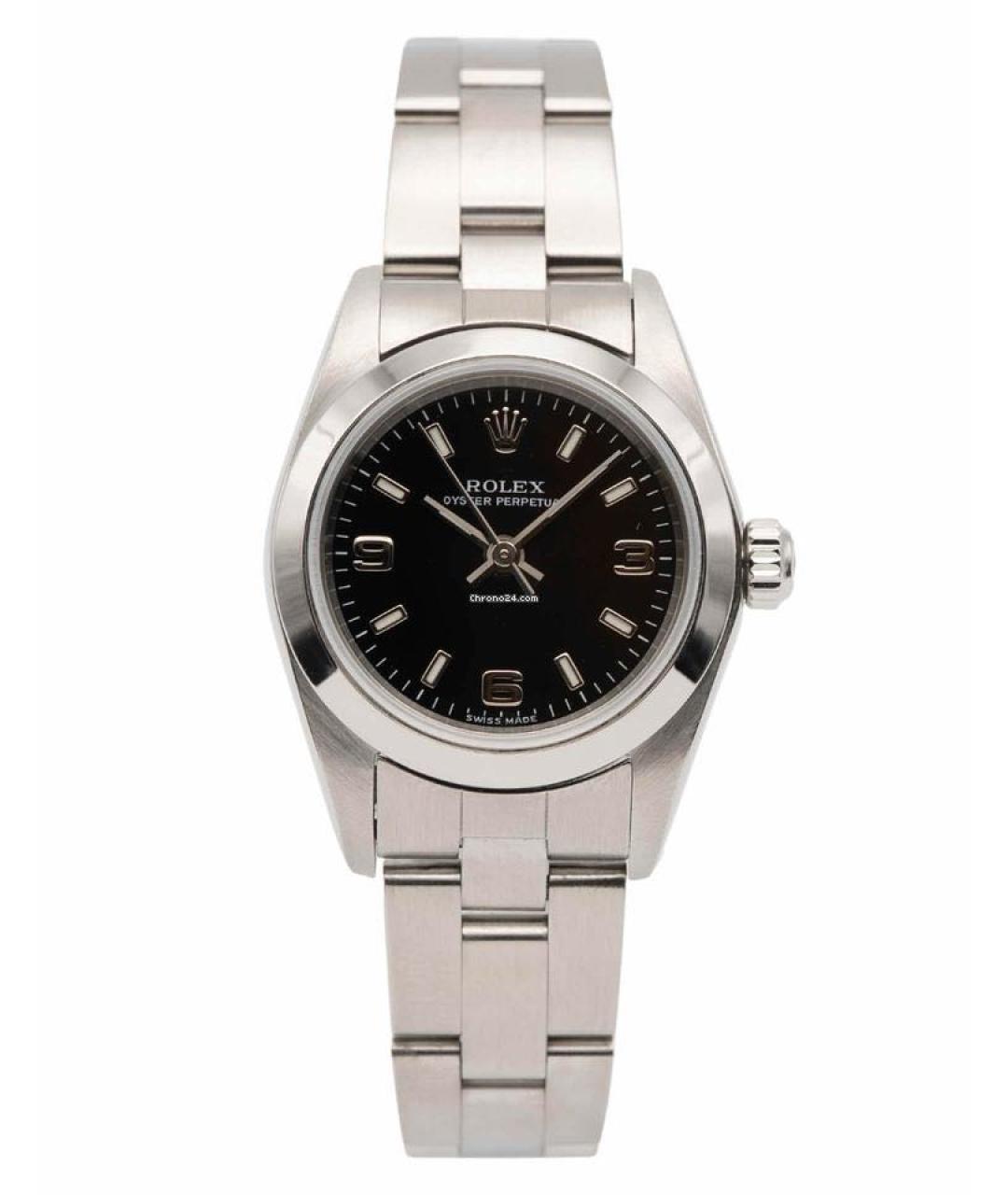 ROLEX Серебряные часы, фото 1