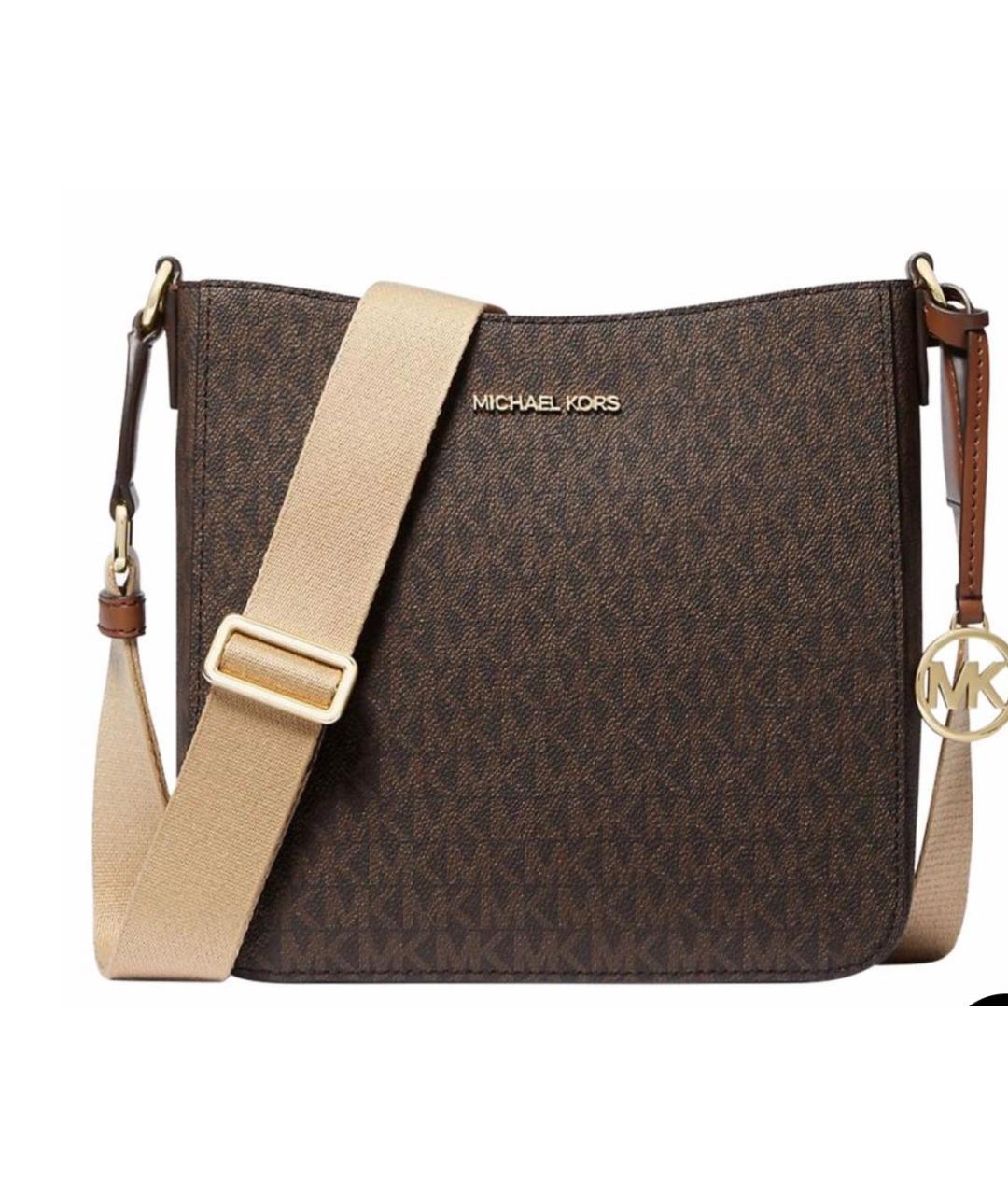 MICHAEL KORS Коричневая сумка через плечо, фото 5