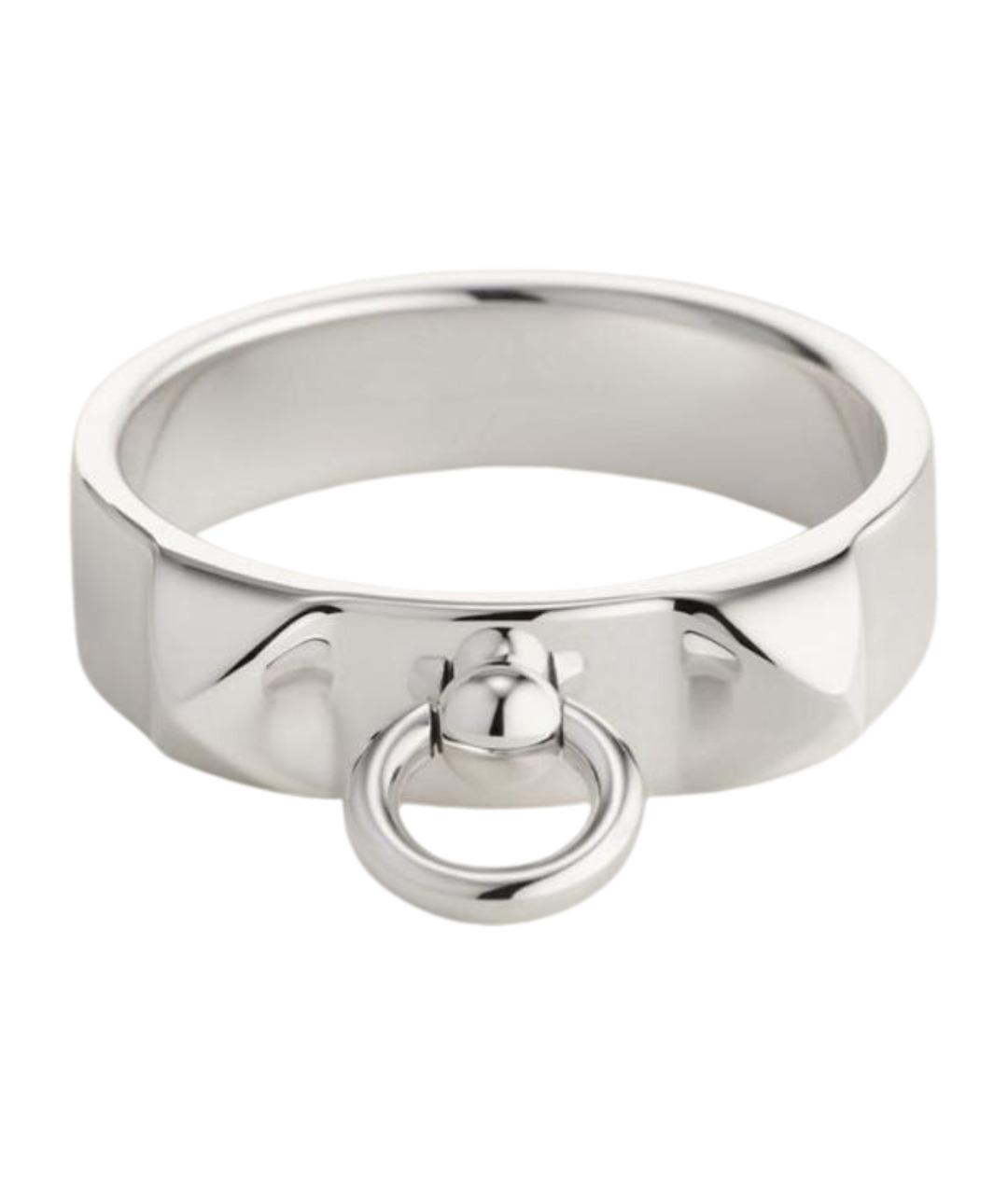 HERMES Серебряное серебряное кольцо, фото 1