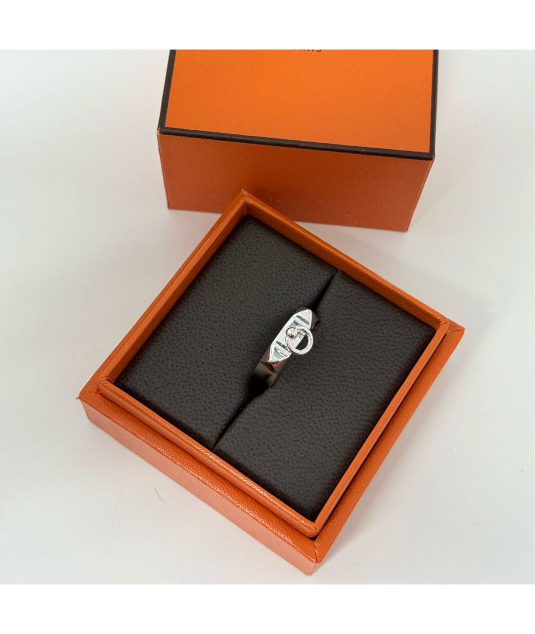 HERMES Серебряное серебряное кольцо, фото 2