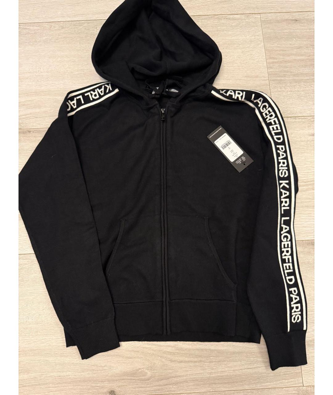 KARL LAGERFELD Черный вискозный спортивные костюмы, фото 9