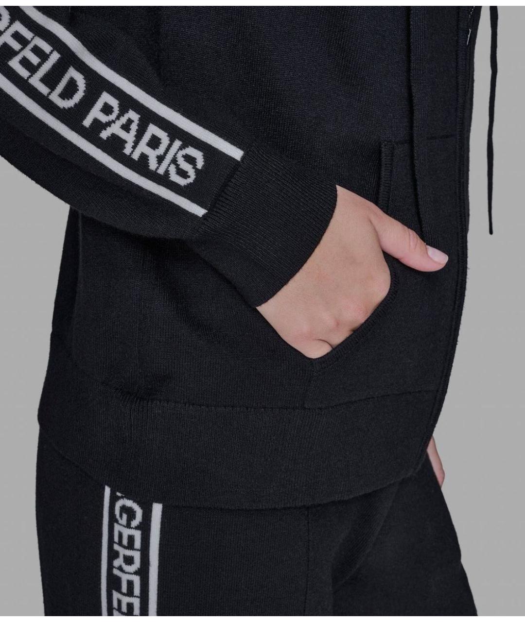 KARL LAGERFELD Черный вискозный спортивные костюмы, фото 6