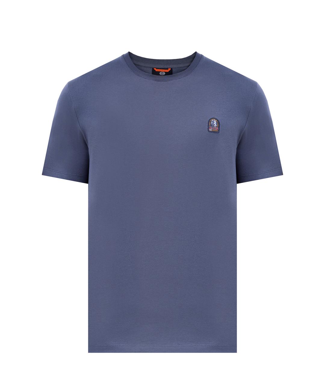 PARAJUMPERS Серая хлопковая футболка, фото 1