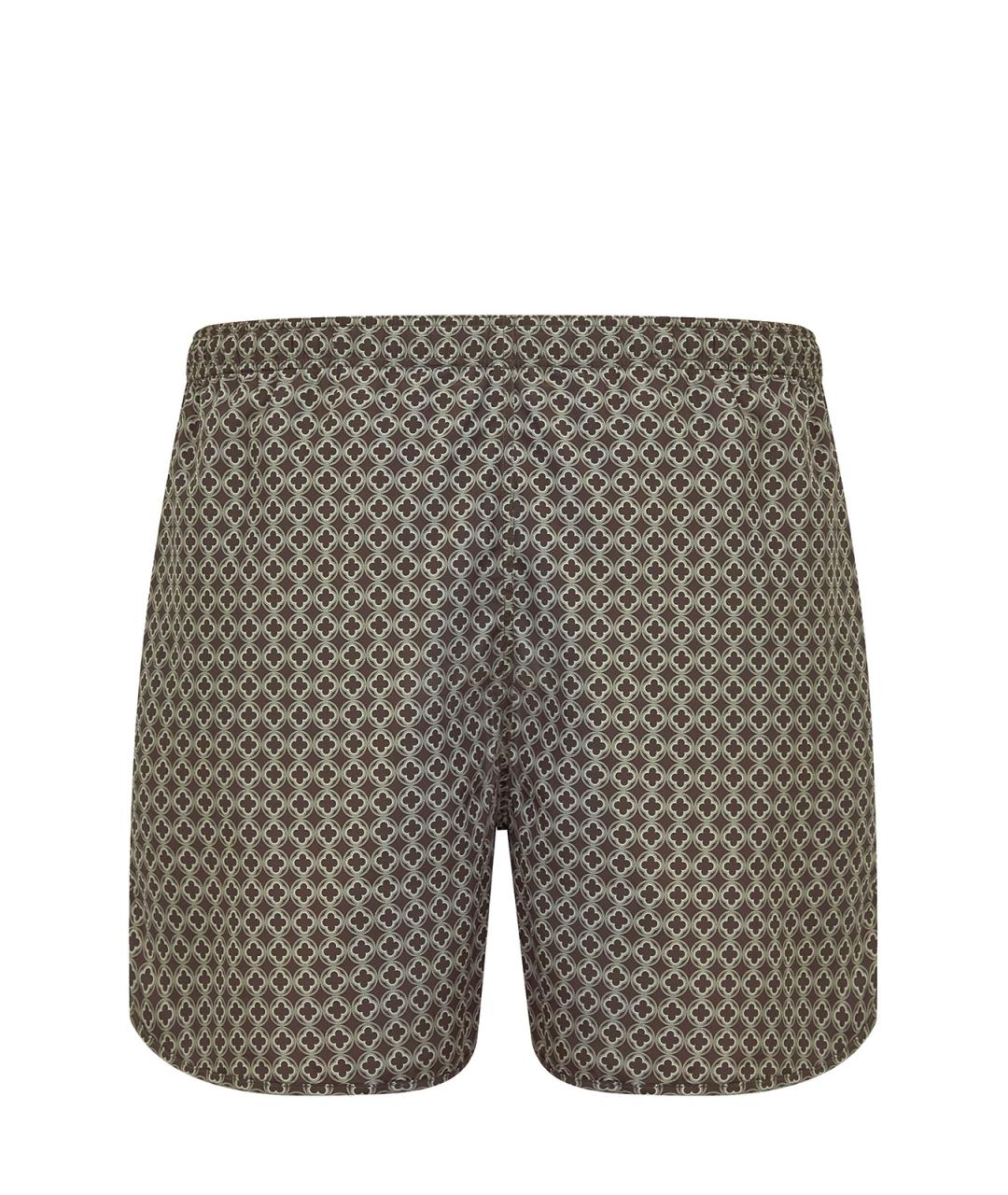 PESERICO Коричневые полиэстеровые плавки, фото 2