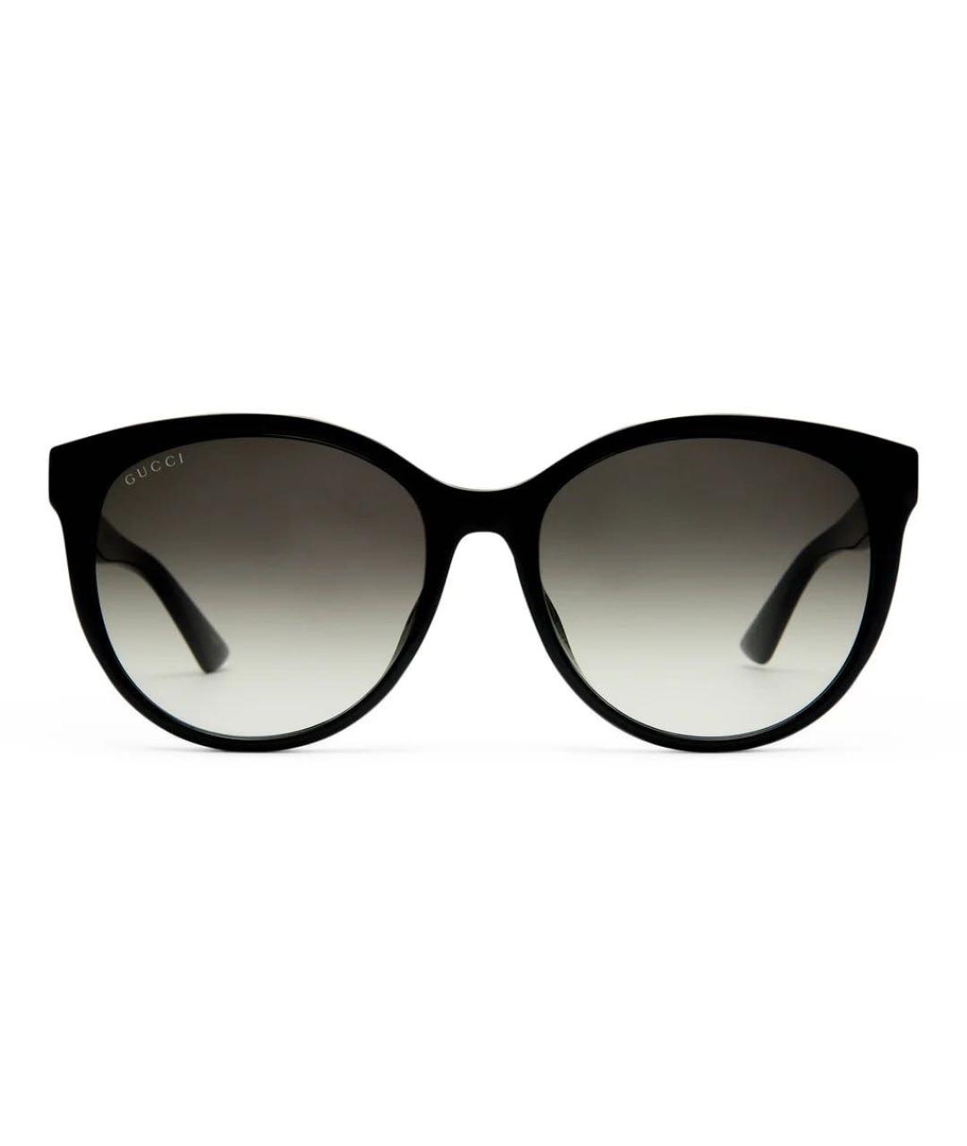 GUCCI Черные пластиковые солнцезащитные очки, фото 9