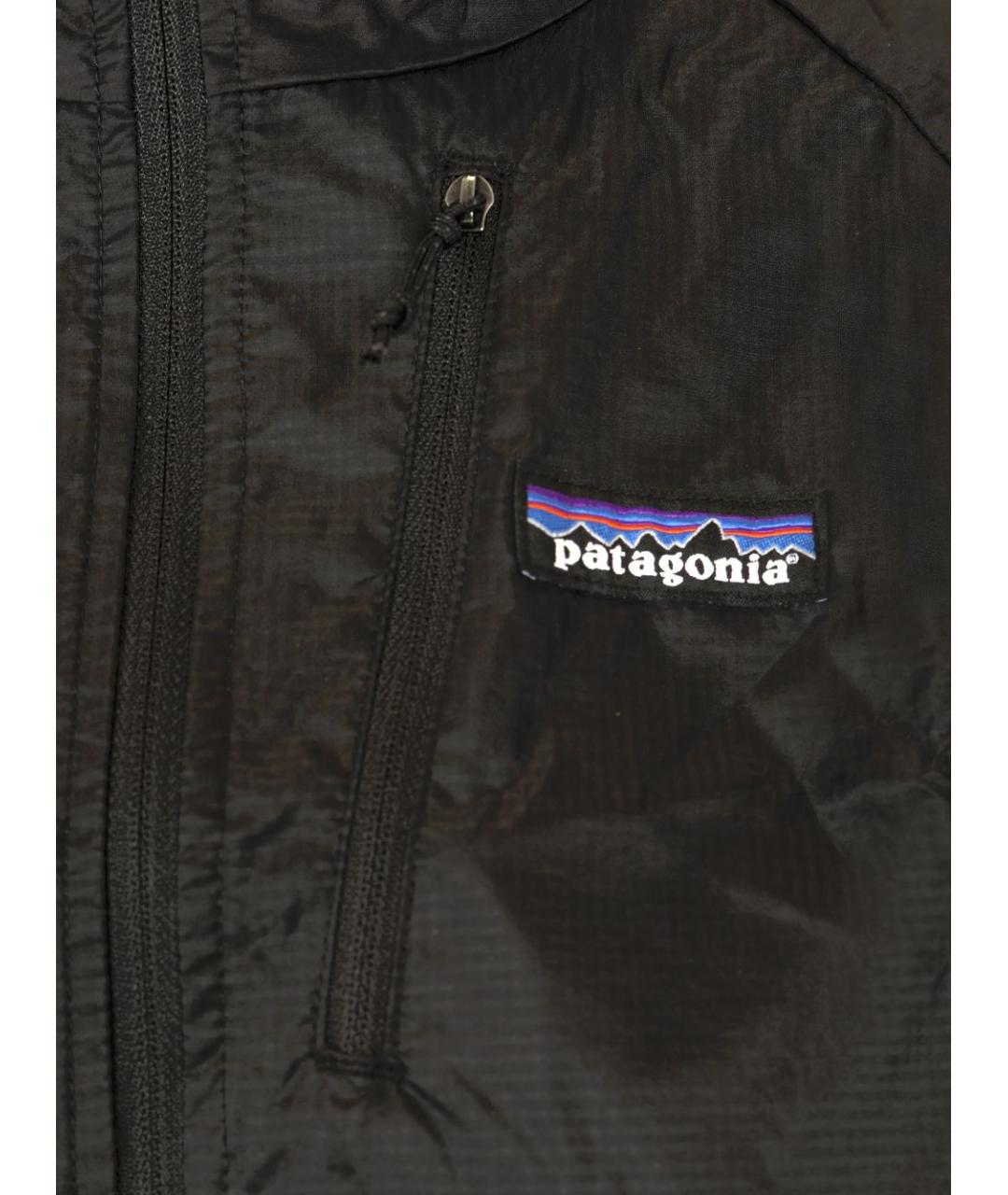 PATAGONIA Черная полиамидовая куртка, фото 4