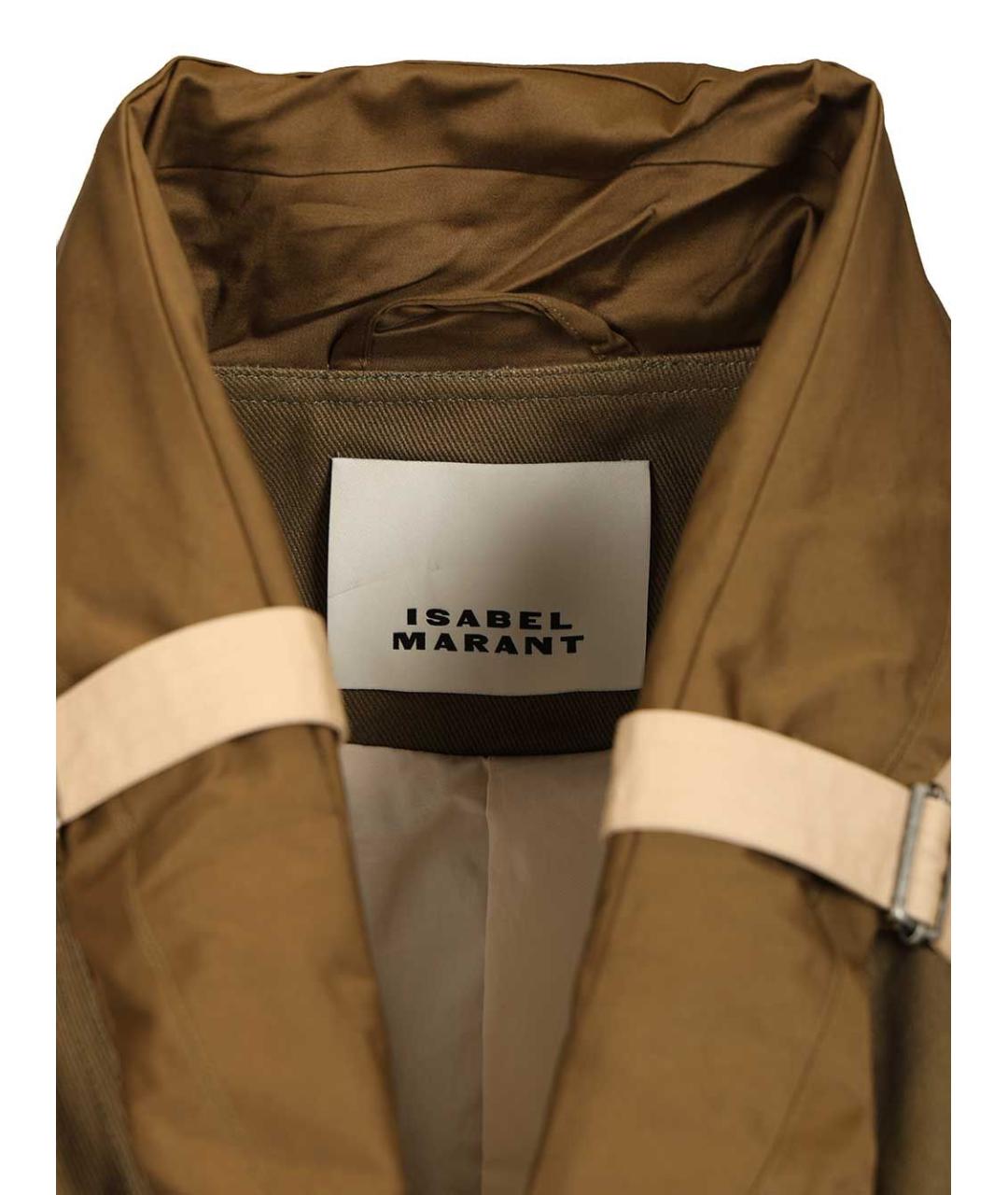 ISABEL MARANT Зеленая полиэстеровая куртка, фото 5