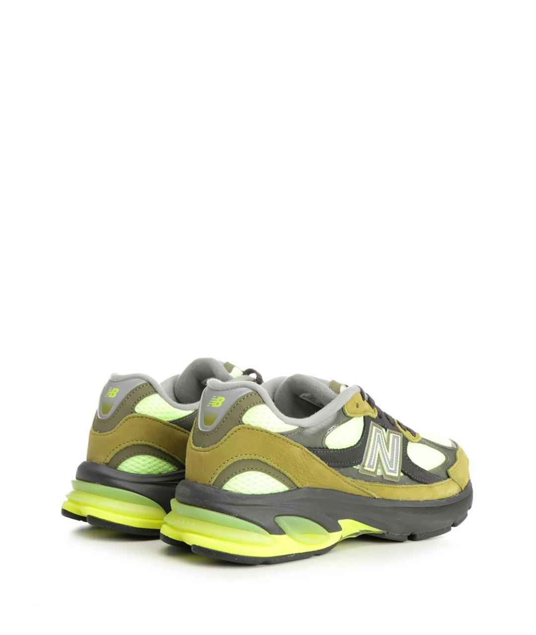 NEW BALANCE Мульти кожаные низкие кроссовки / кеды, фото 3