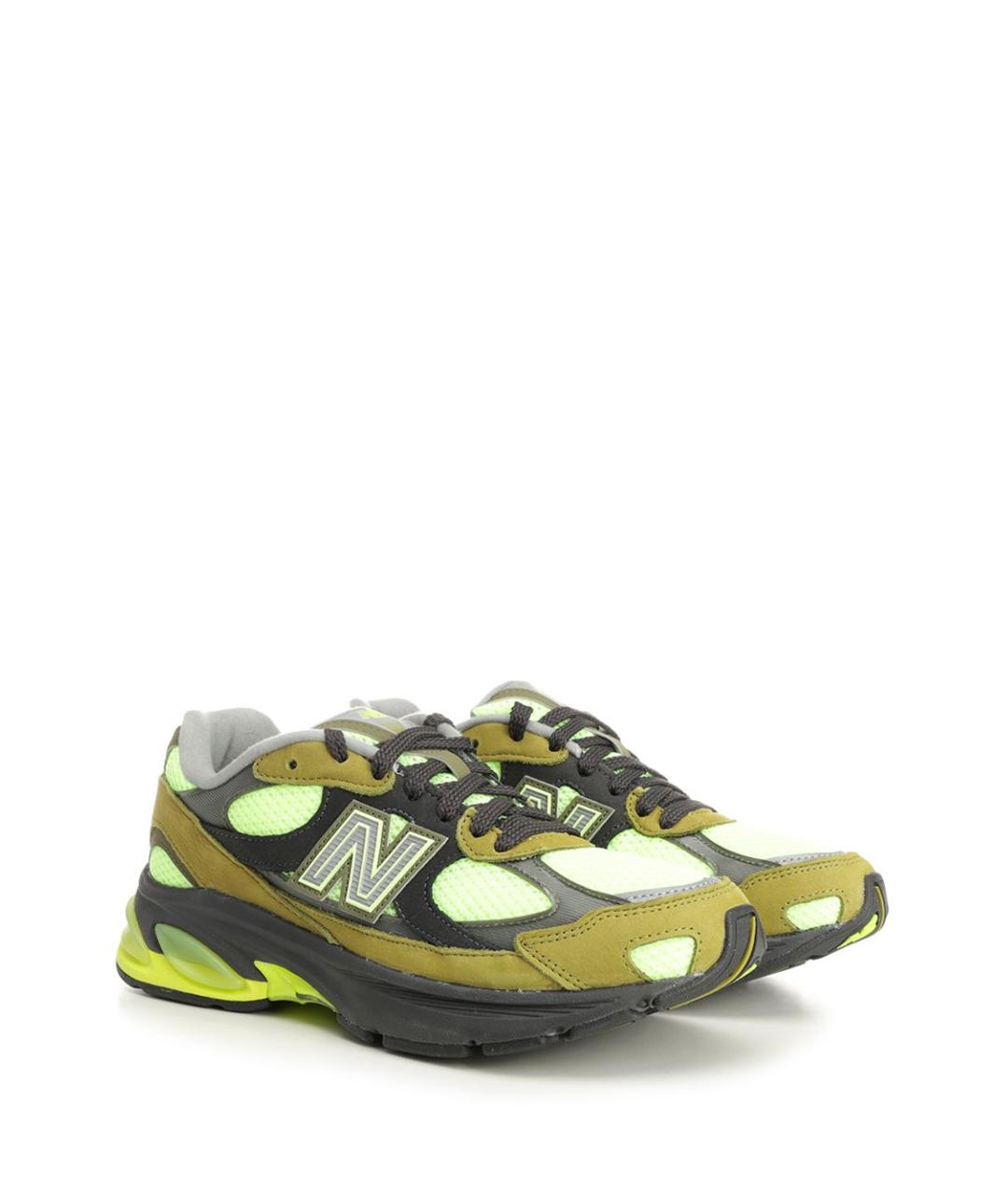 NEW BALANCE Мульти кожаные низкие кроссовки / кеды, фото 2