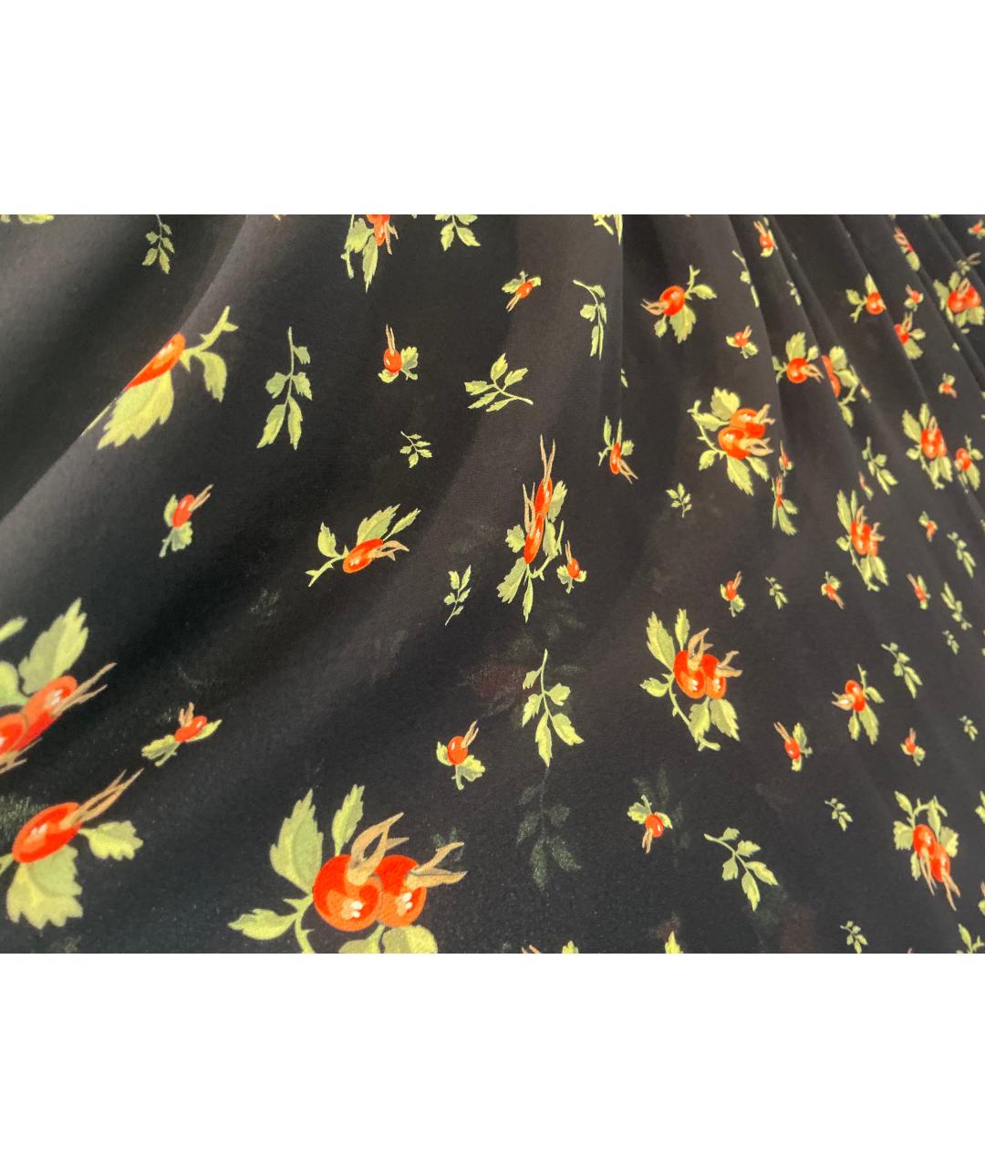 ULYANA SERGEENKO Мульти шелковое повседневное платье, фото 2