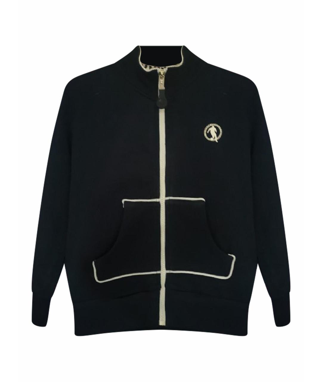 BIKKEMBERGS Темно-синий хлопковый жакет / жилет, фото 1