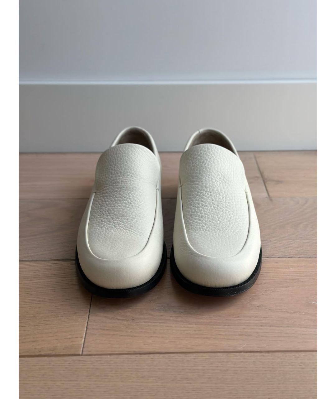 KHAITE Бежевые кожаные лоферы, фото 2