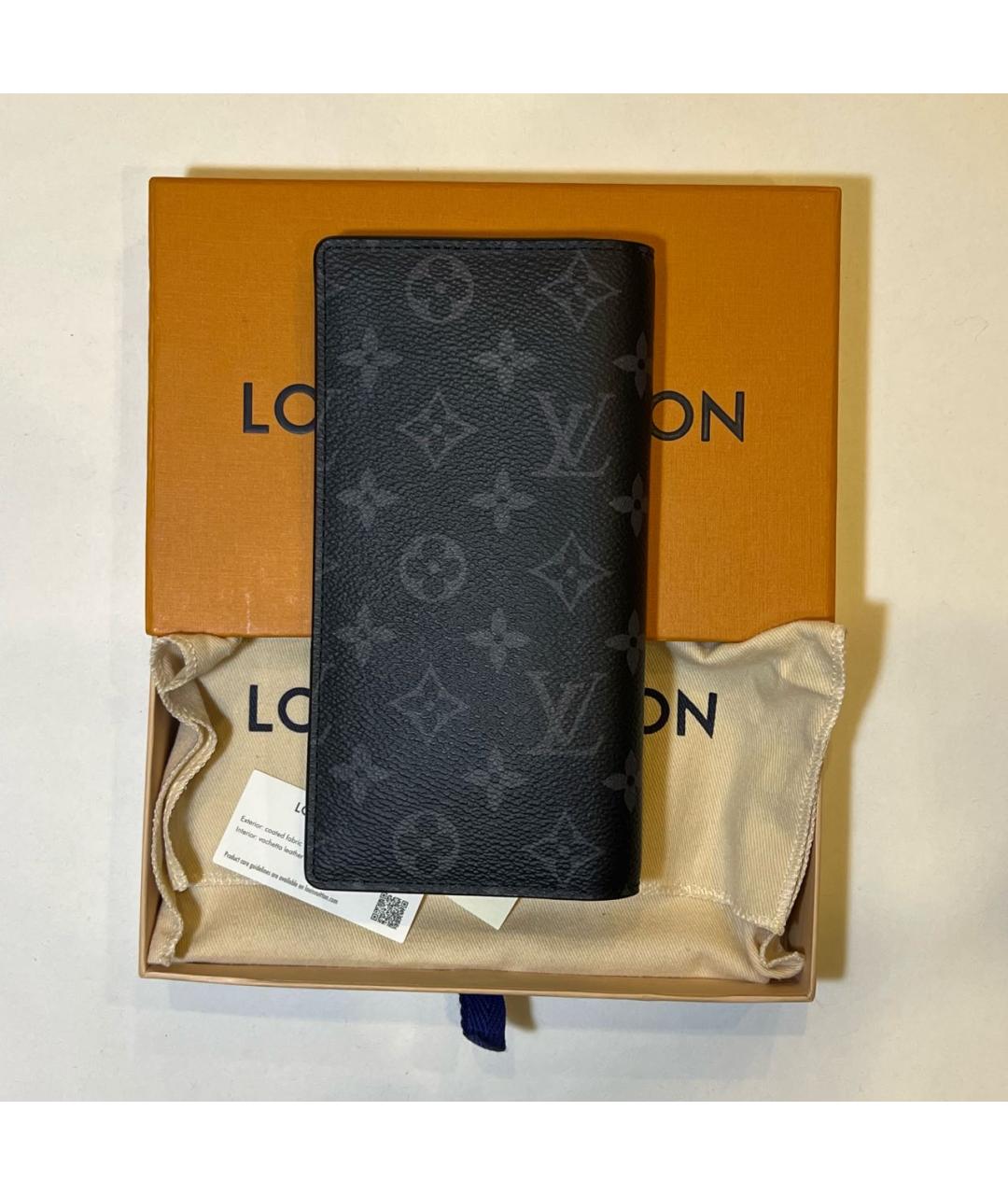LOUIS VUITTON Черный кошелек, фото 2