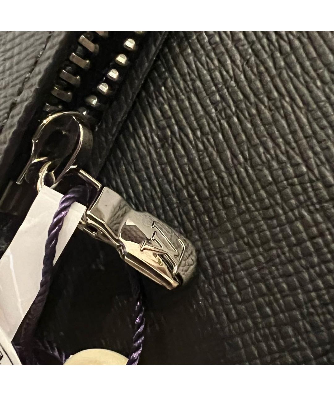 LOUIS VUITTON Черный кошелек, фото 5