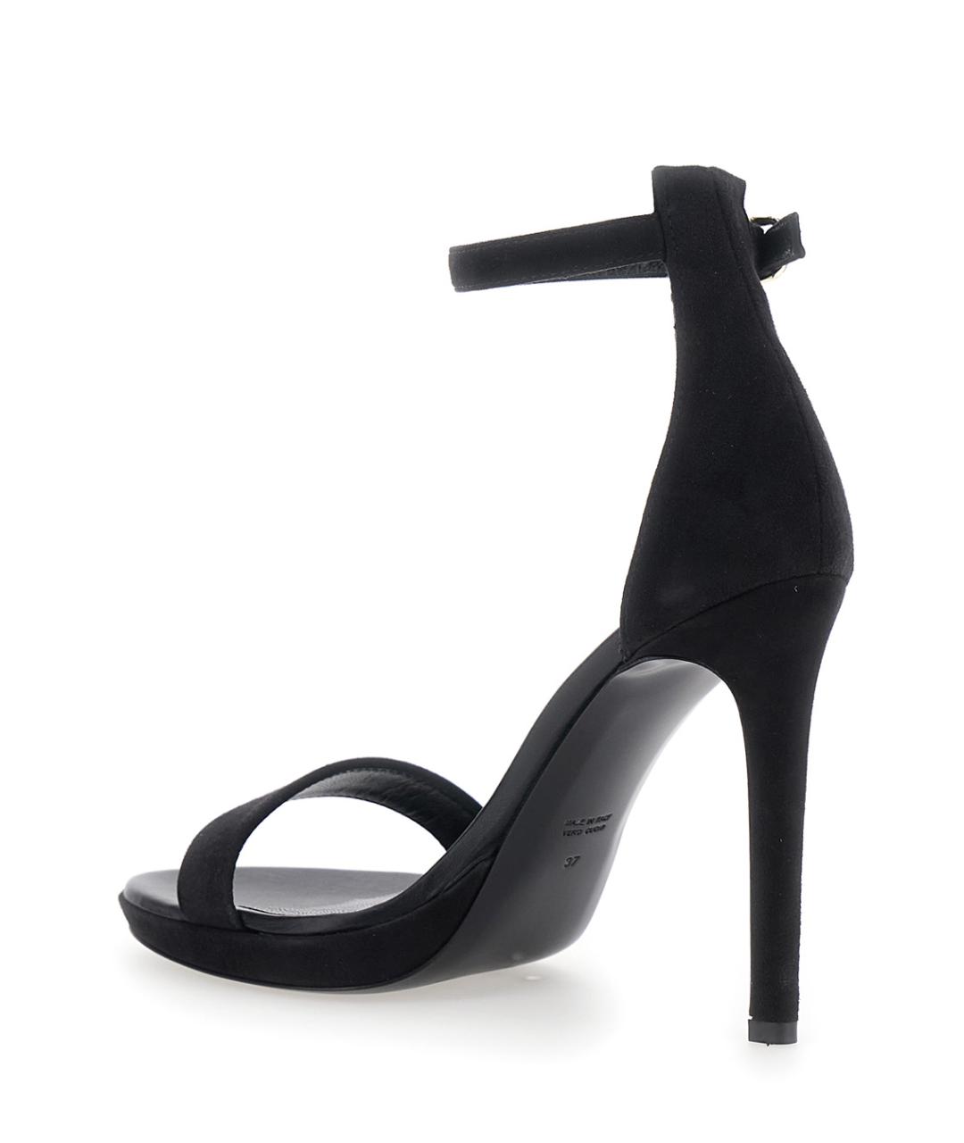 PLAIN Черные босоножки, фото 3