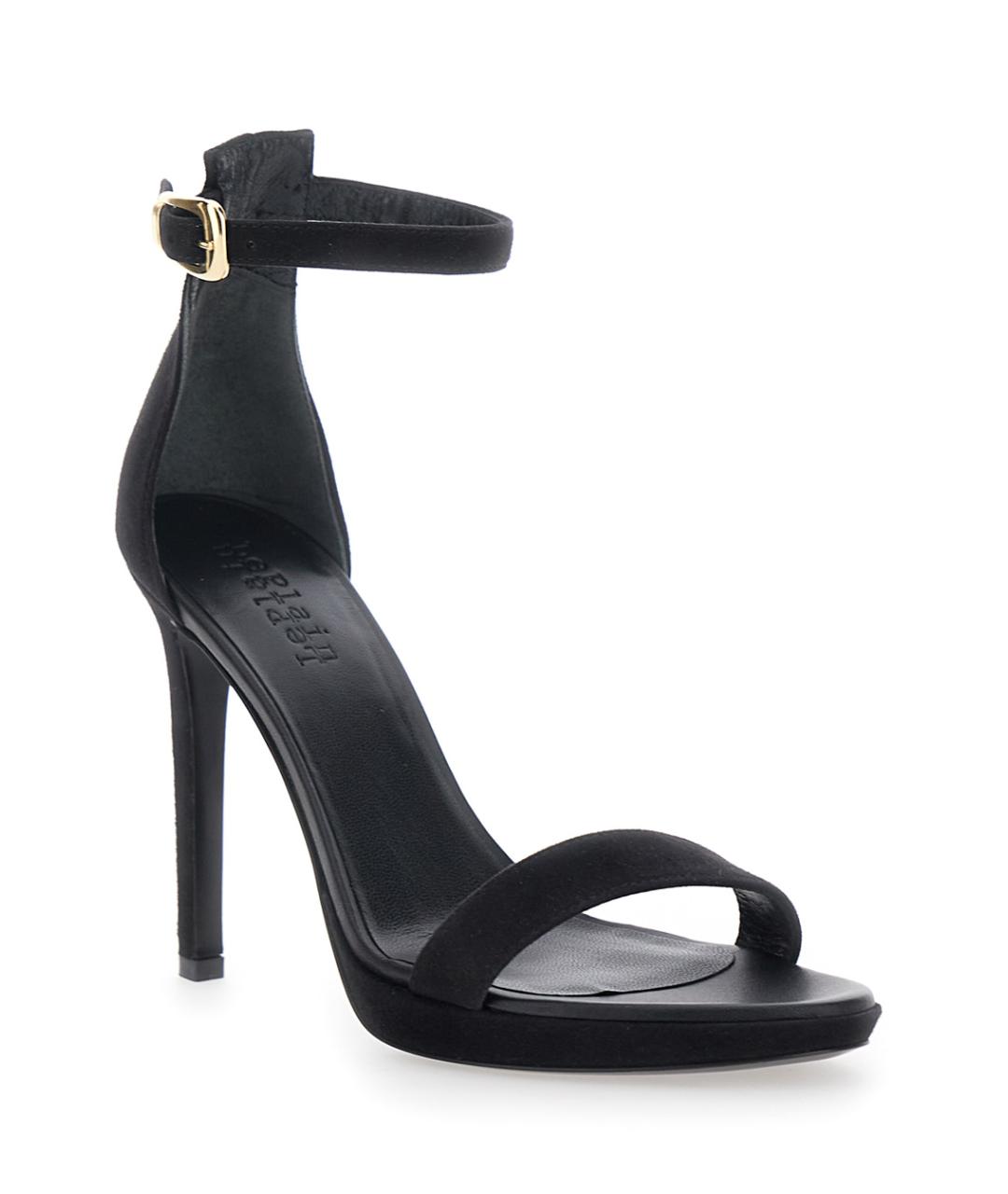 PLAIN Черные босоножки, фото 2