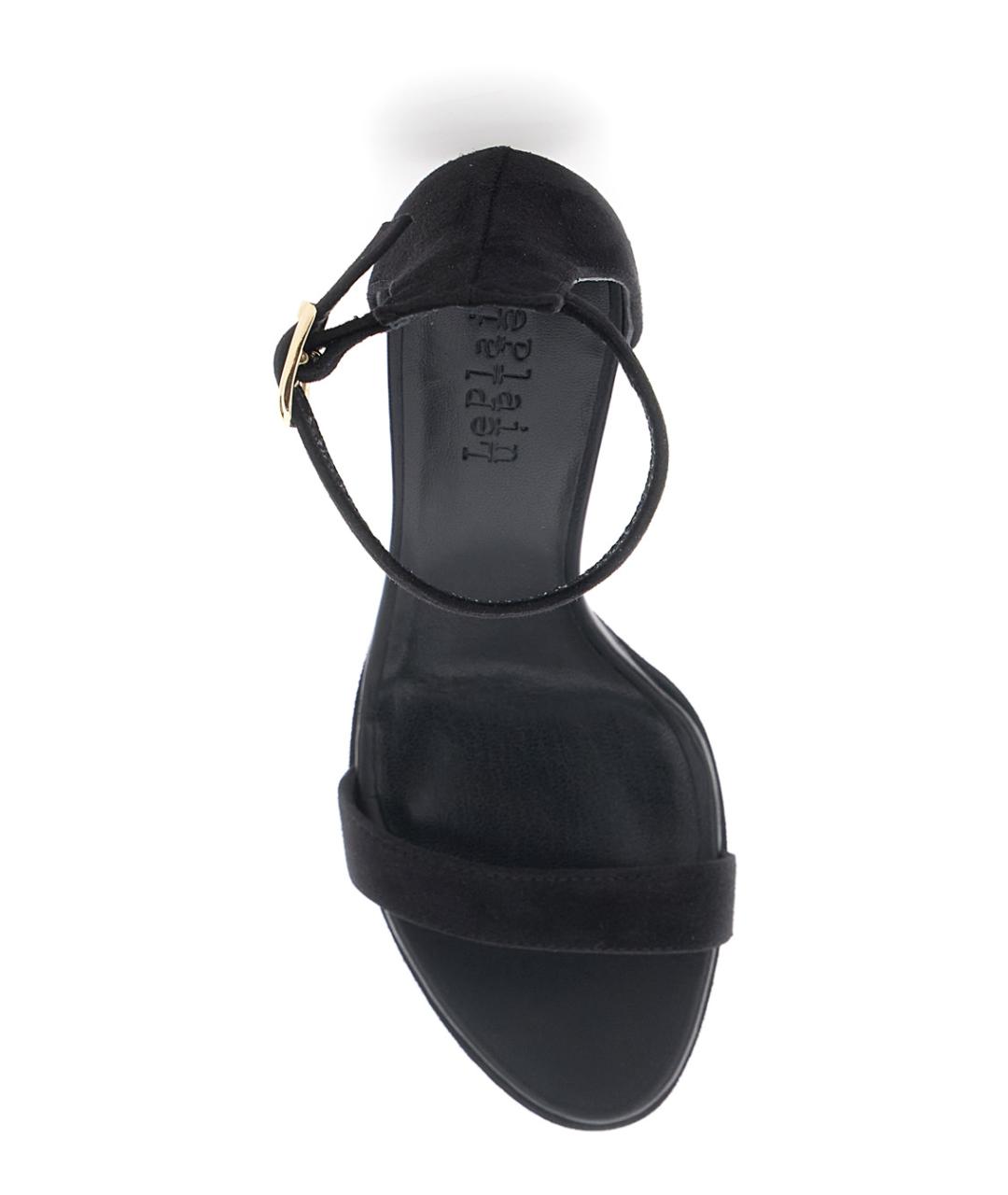 PLAIN Черные босоножки, фото 4