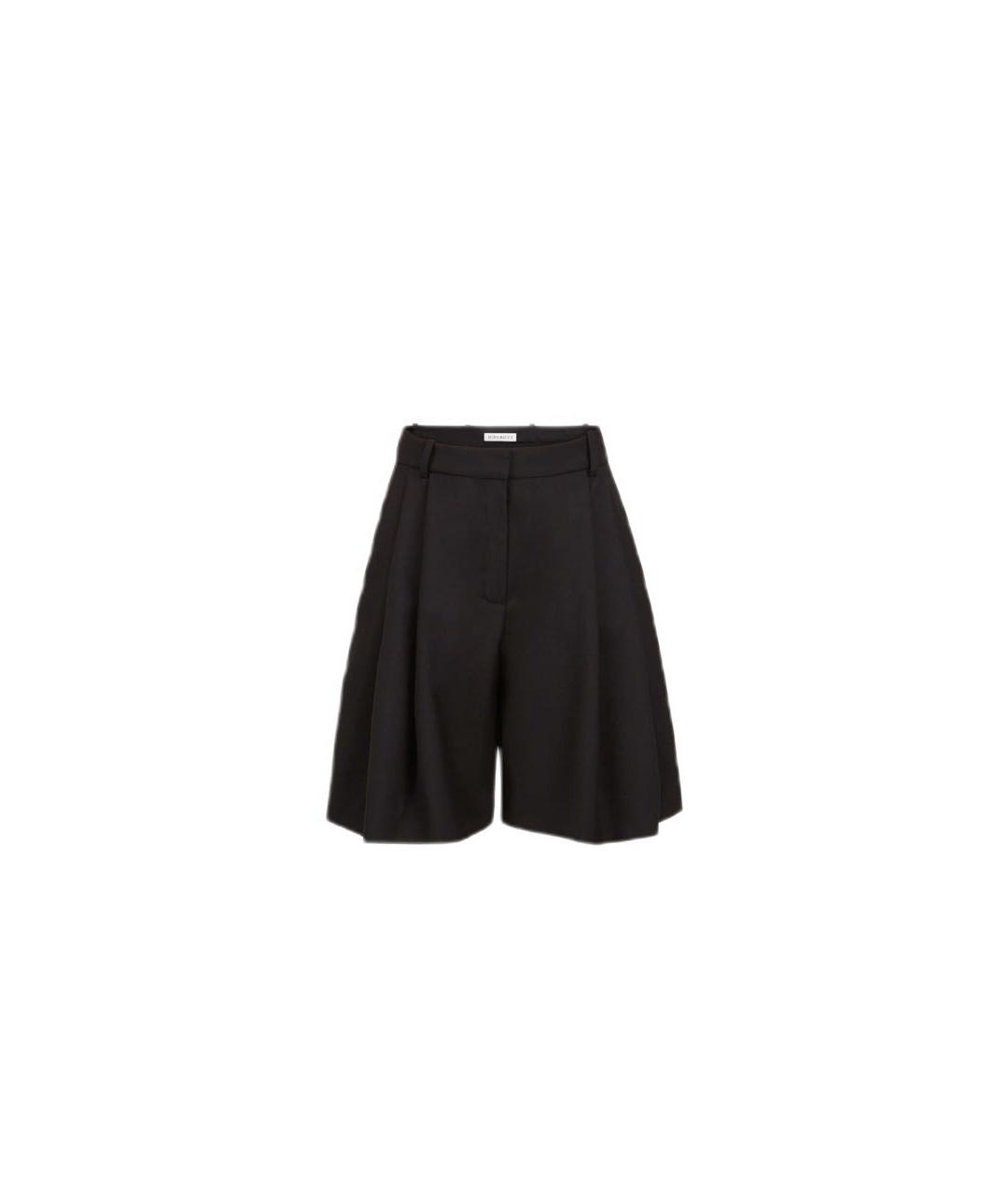 NINA RICCI Черные шерстяные шорты, фото 4