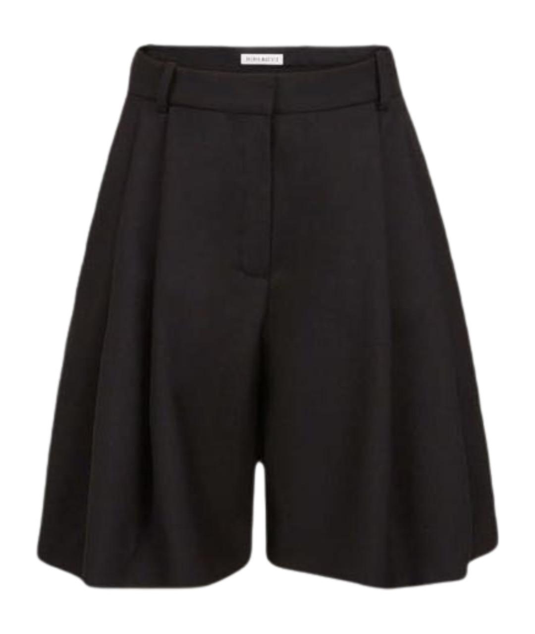 NINA RICCI Черные шерстяные шорты, фото 1