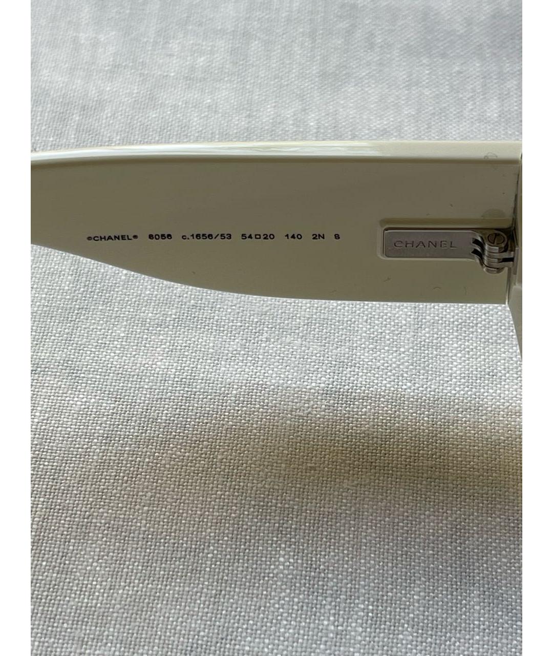 CHANEL Черные пластиковые солнцезащитные очки, фото 5