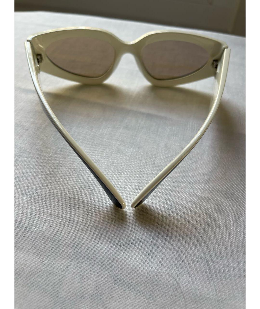 CHANEL Черные пластиковые солнцезащитные очки, фото 8