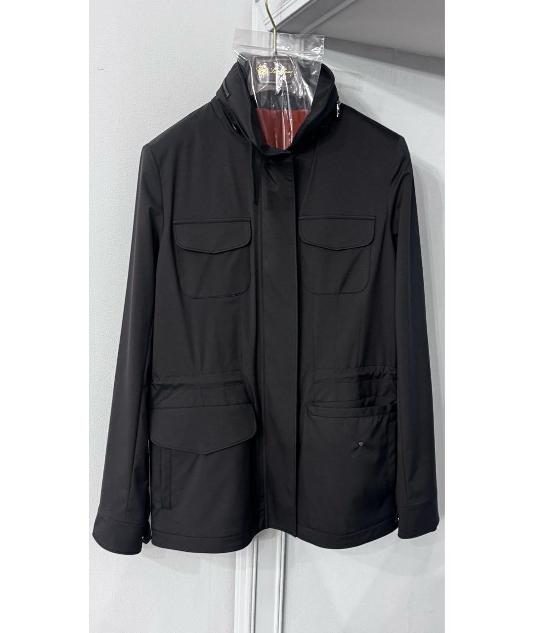 LORO PIANA Антрацитовая куртка, фото 7