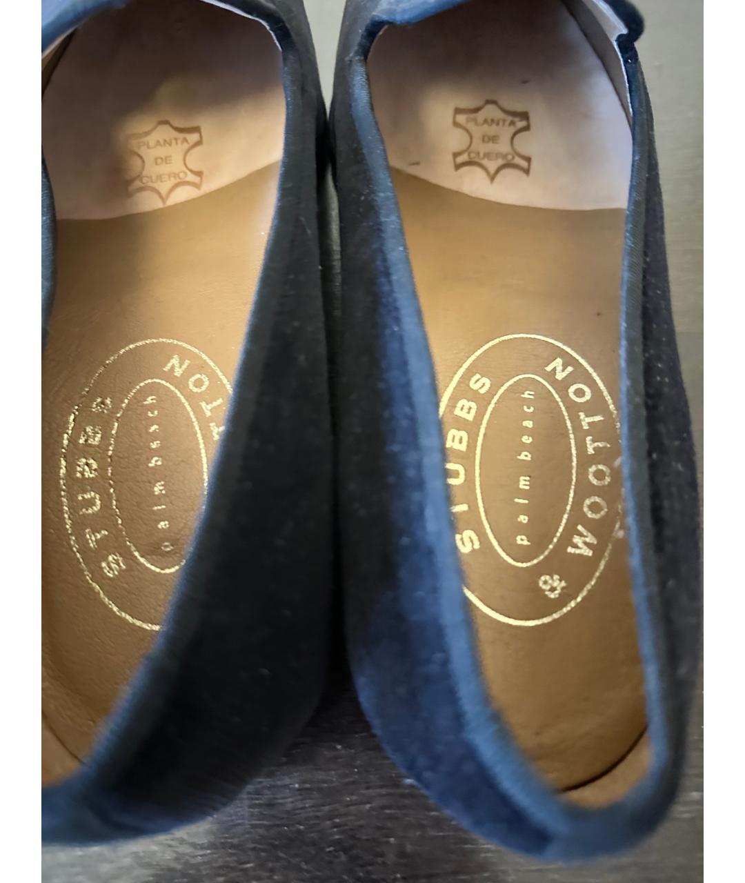 12 STOREEZ Черные бархатные лоферы, фото 3