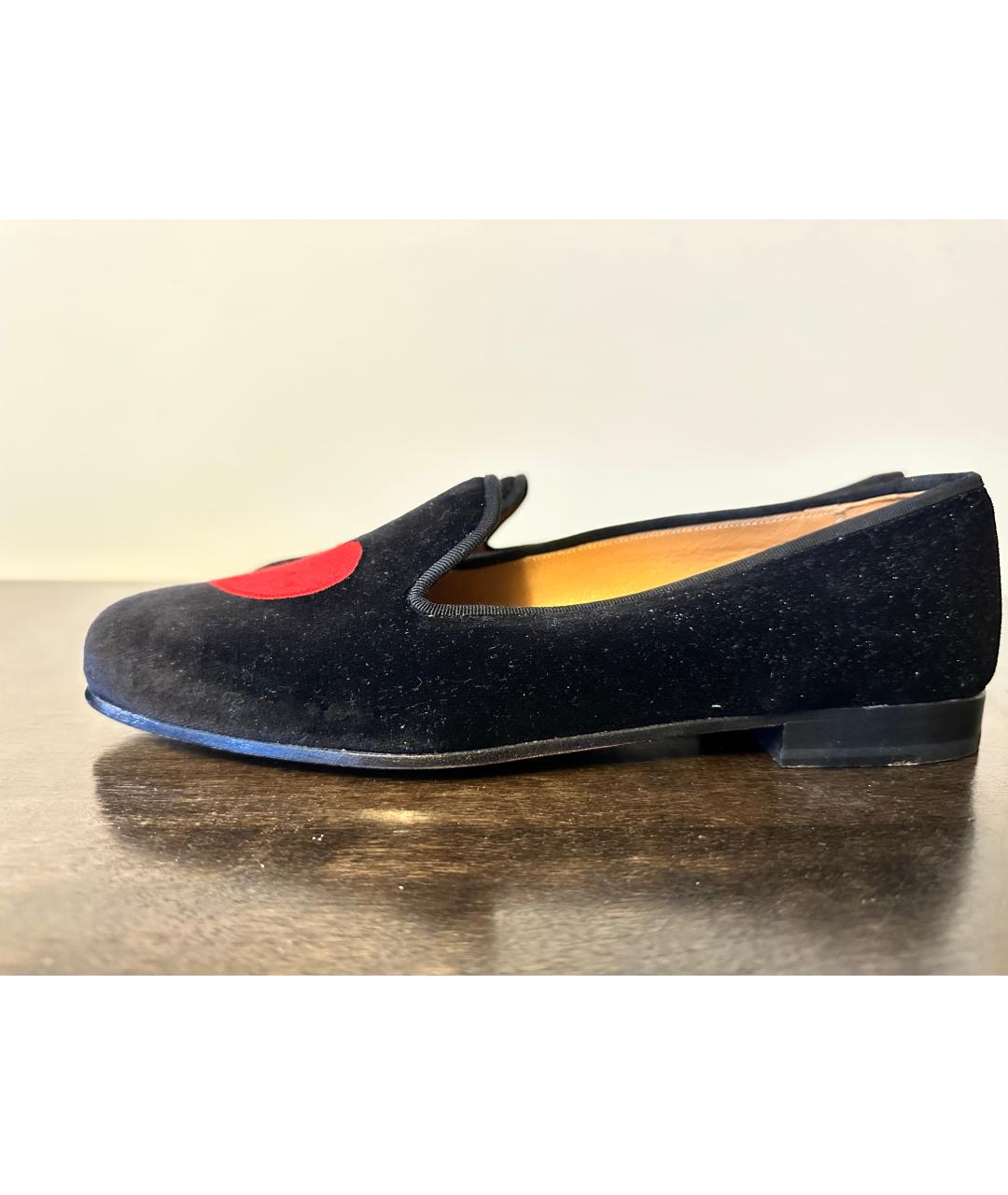 12 STOREEZ Черные бархатные лоферы, фото 5