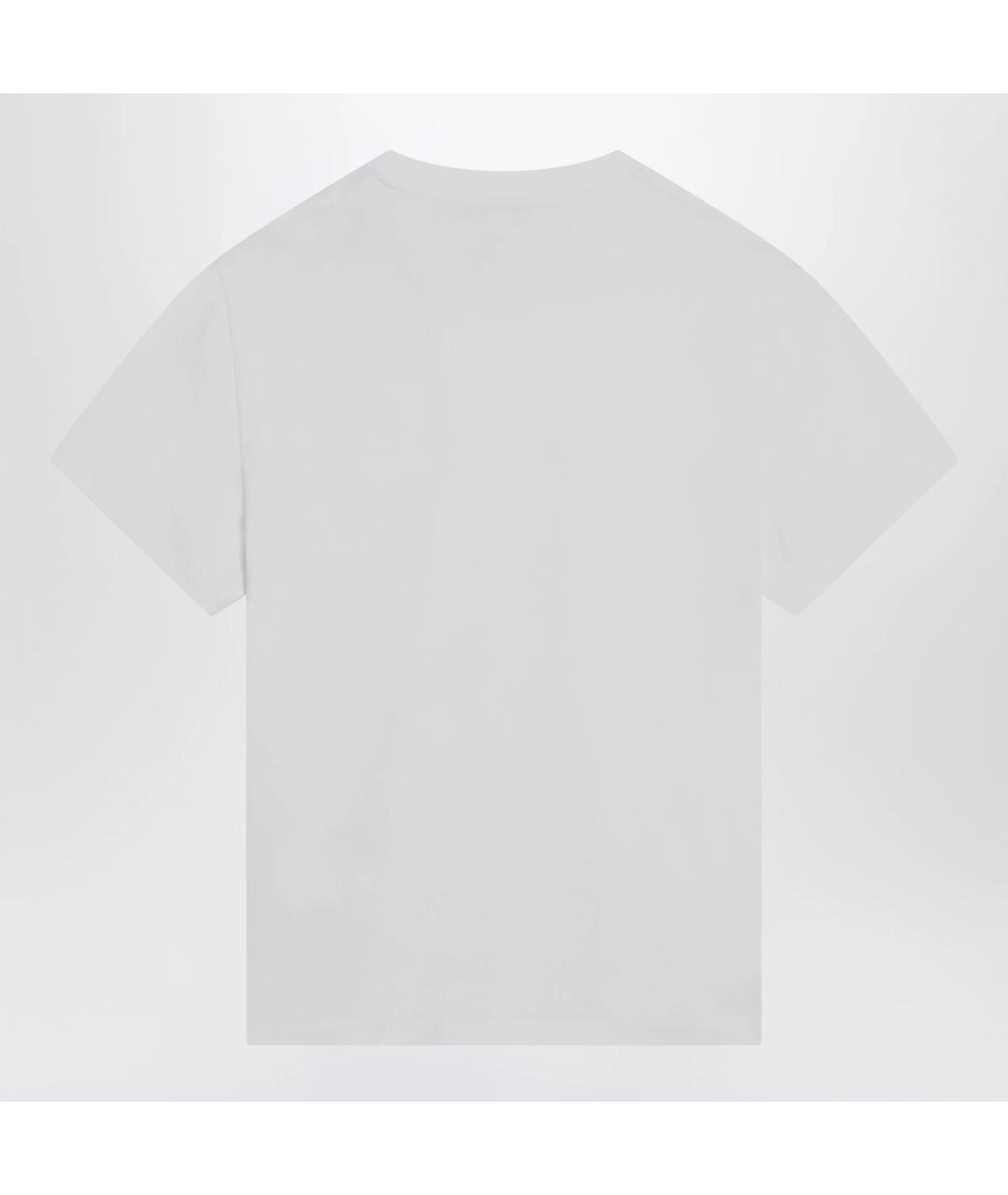 Ami Paris Белая хлопковая футболка, фото 2